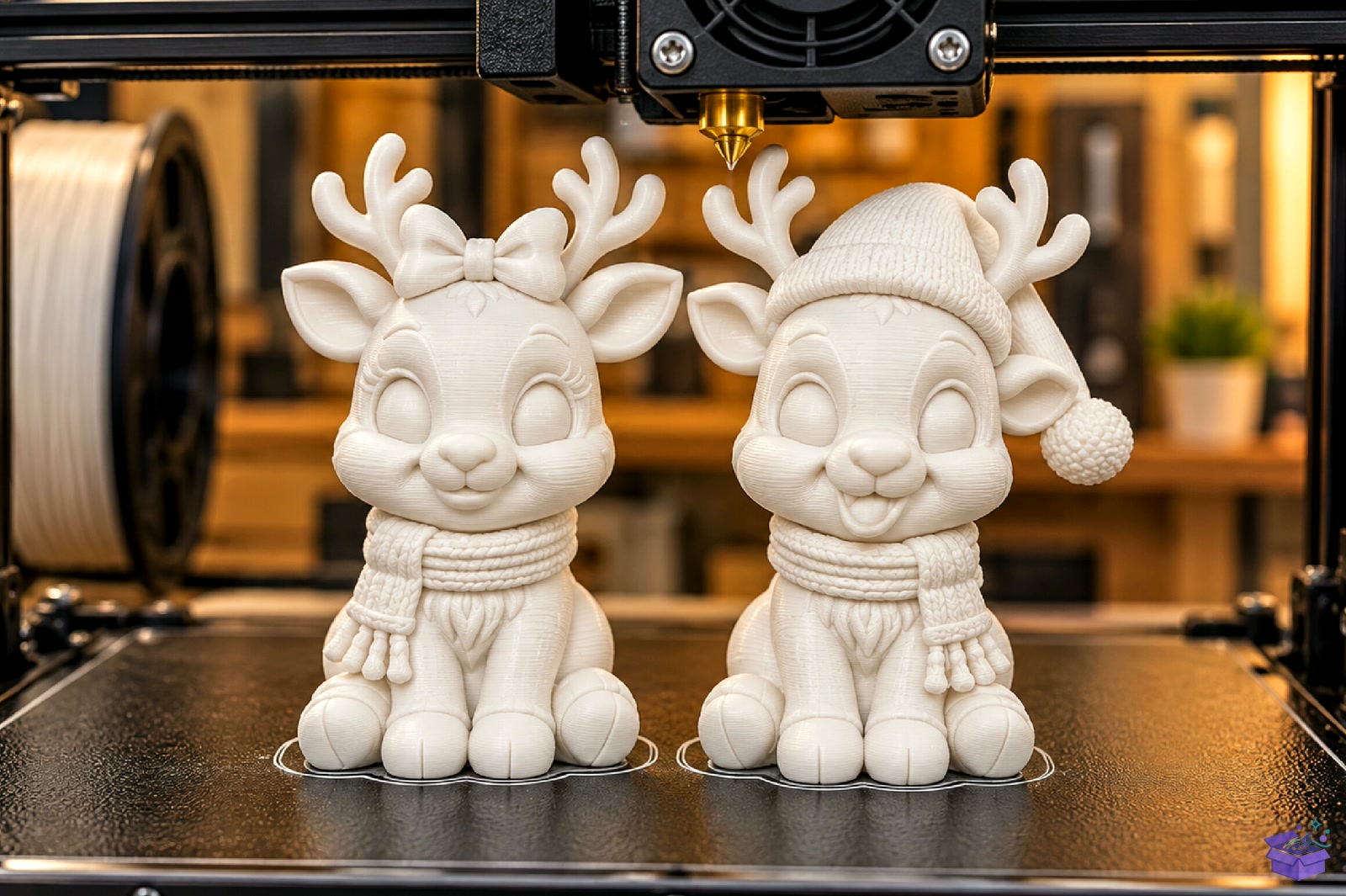 Yılbaşı Ren Geyiği 3D Baskı STL File - 3D Baskı ve Model Dosyası (STL, OBJ, 3MF) - detaylı önizleme 4