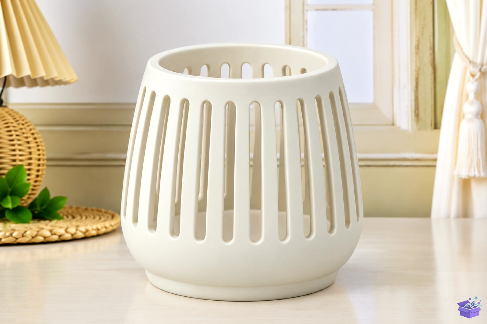 Modern Slotted Saksı Tasarımı Pot STL 3D Baskı - 3D Baskı ve Model Dosyası (STL, OBJ, 3MF) - detaylı önizleme 2