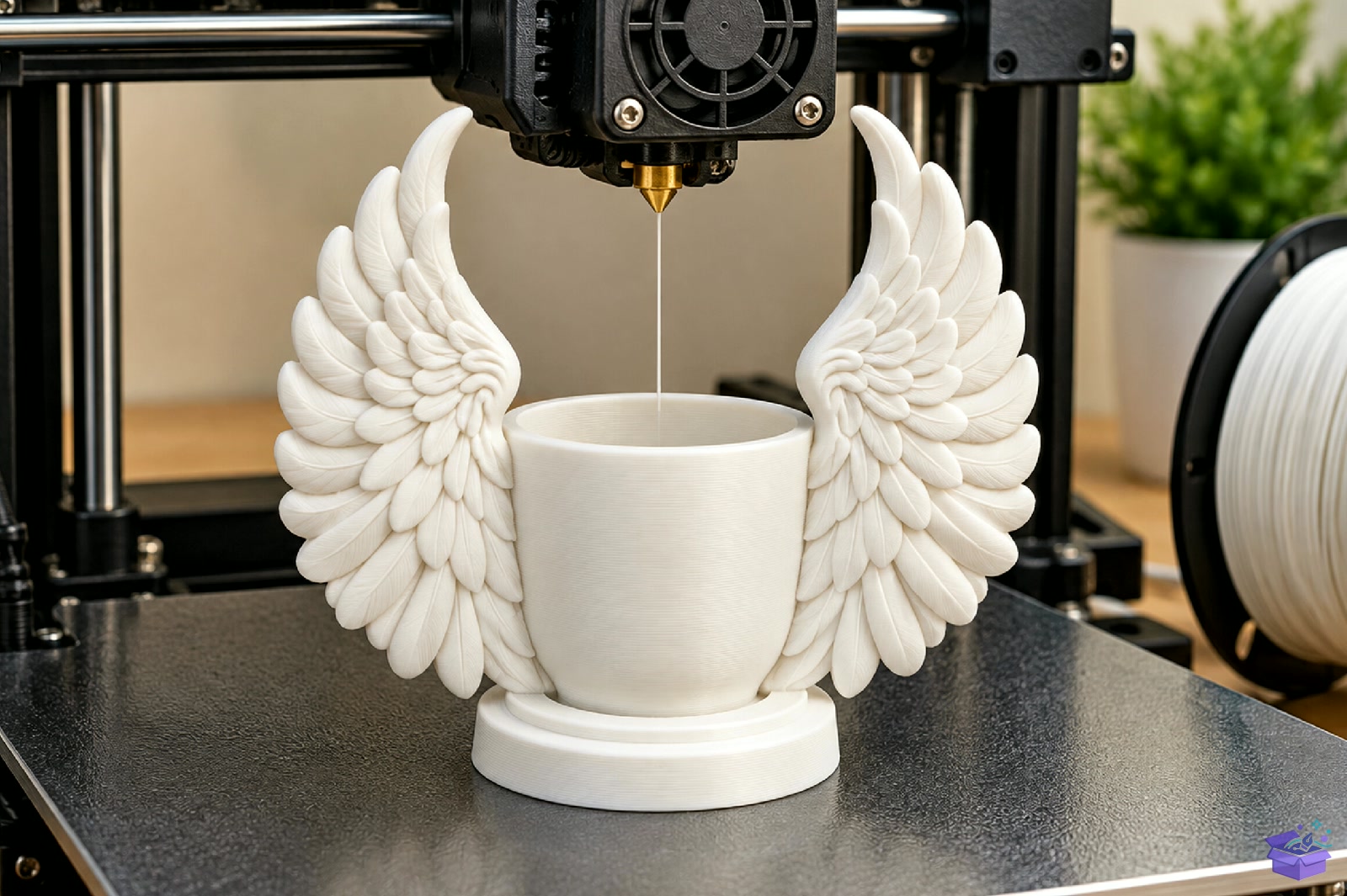 Angel Wings Mumluk STL 3D Baskı - 3D Baskı ve Model Dosyası (STL, OBJ, 3MF) - detaylı önizleme 4
