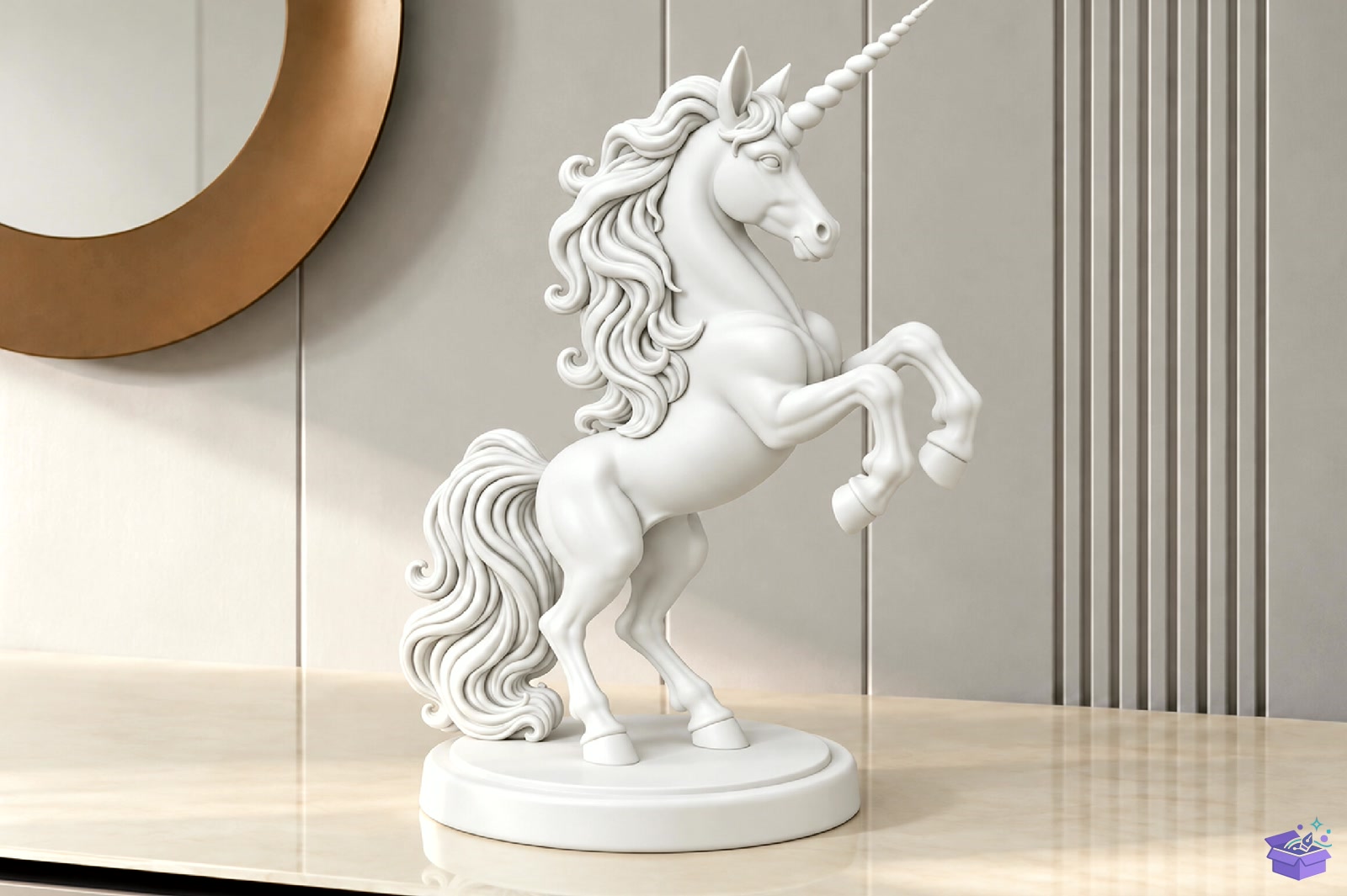 Unicorn At Heykel Biblo STL 3D Baskı - 3D Baskı ve Model Dosyası (STL, OBJ, 3MF) - detaylı önizleme 3