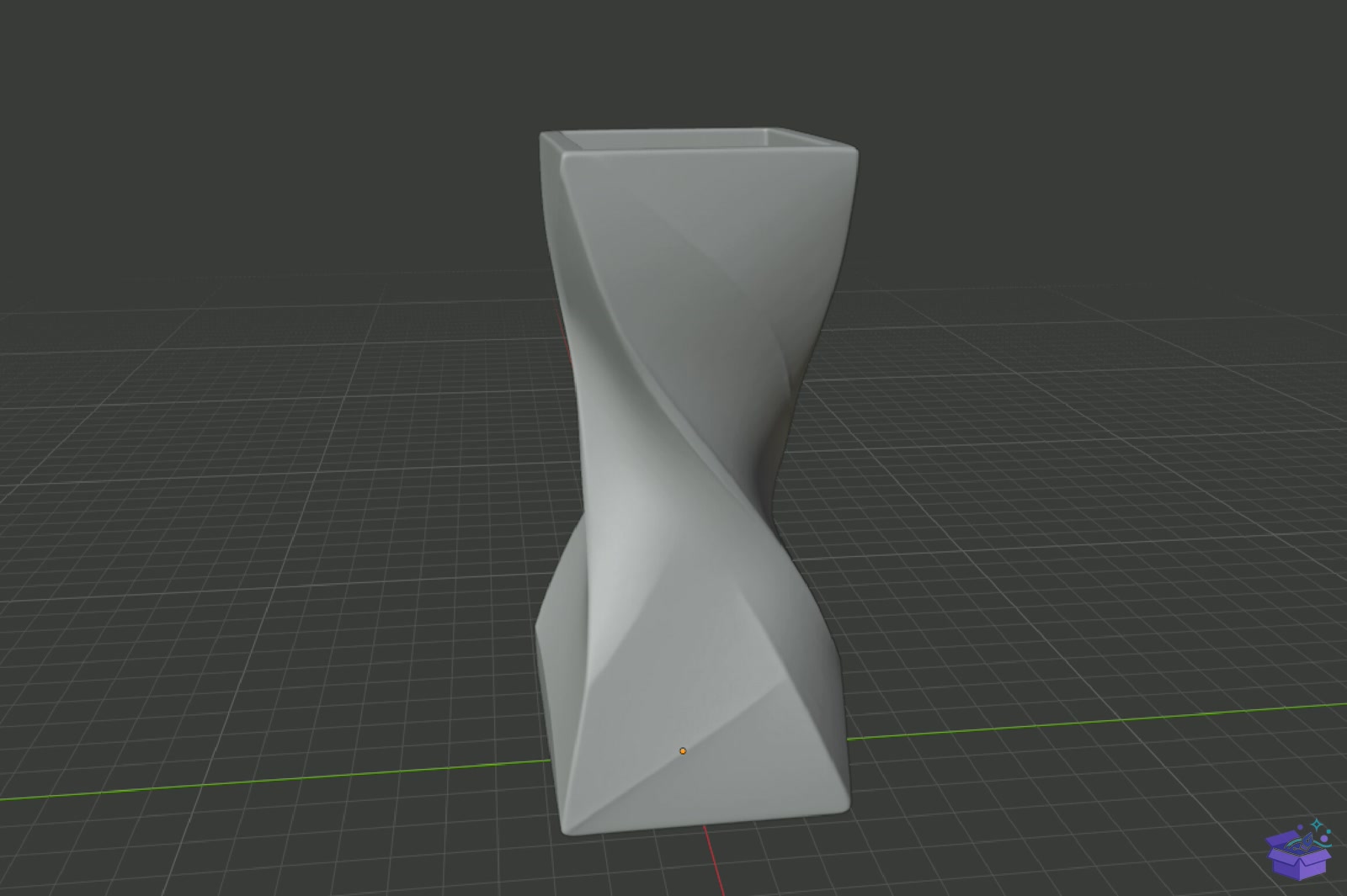 Twisted Geometric Vazo Tasarımı STL 3D Baskı - 3D Baskı ve Model Dosyası (STL, OBJ, 3MF) - detaylı önizleme 5