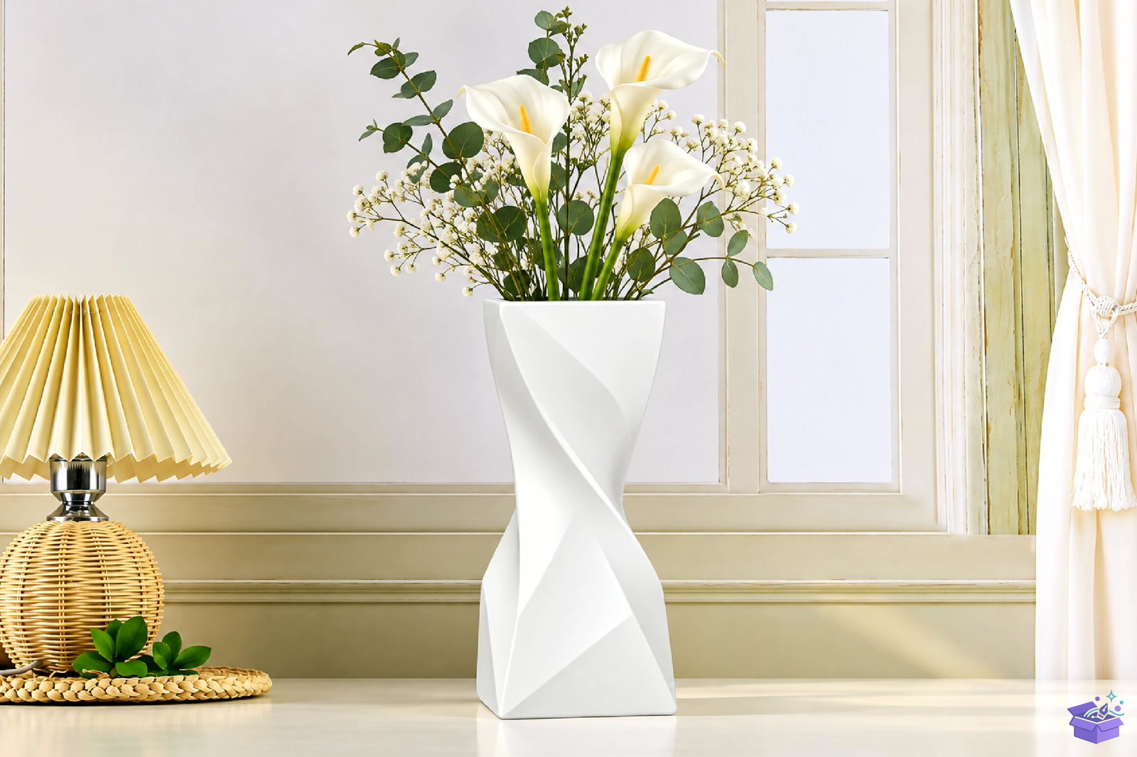Twisted Geometric Vazo Tasarımı STL 3D Baskı - 3D Baskı ve Model Dosyası (STL, OBJ, 3MF) - detaylı önizleme 6
