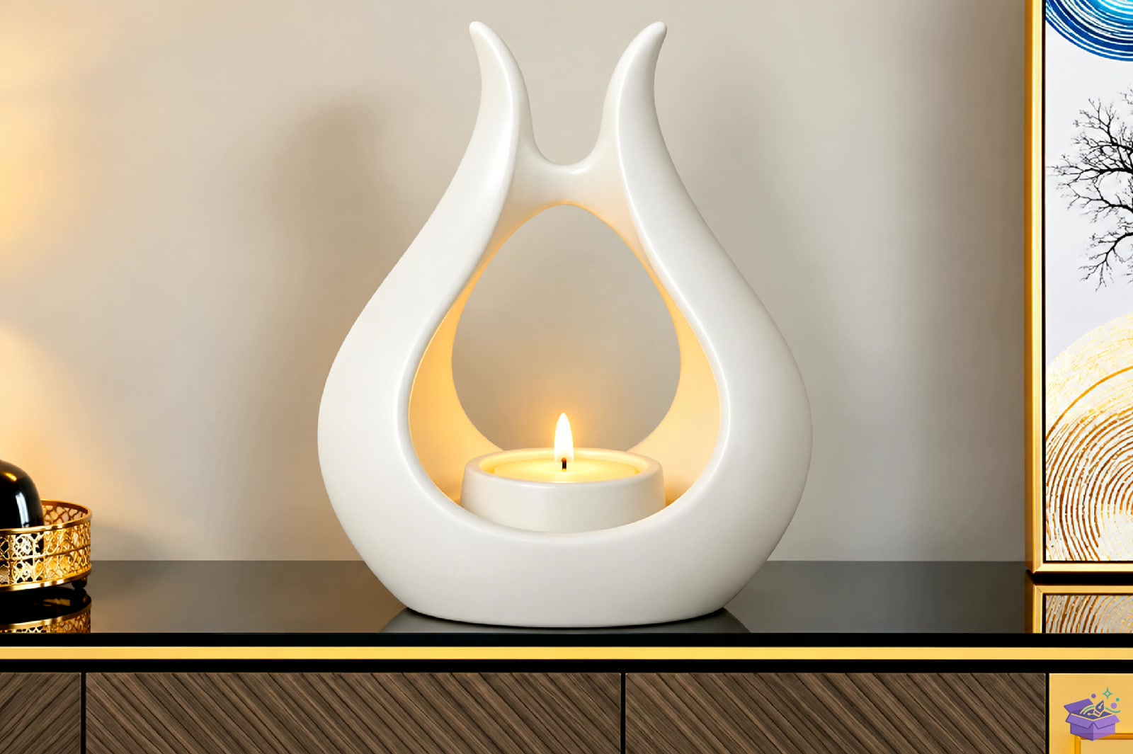 Teardrop Mumluk STL 3D Baskı - 3D Baskı ve Model Dosyası (STL, OBJ, 3MF) - detaylı önizleme 2