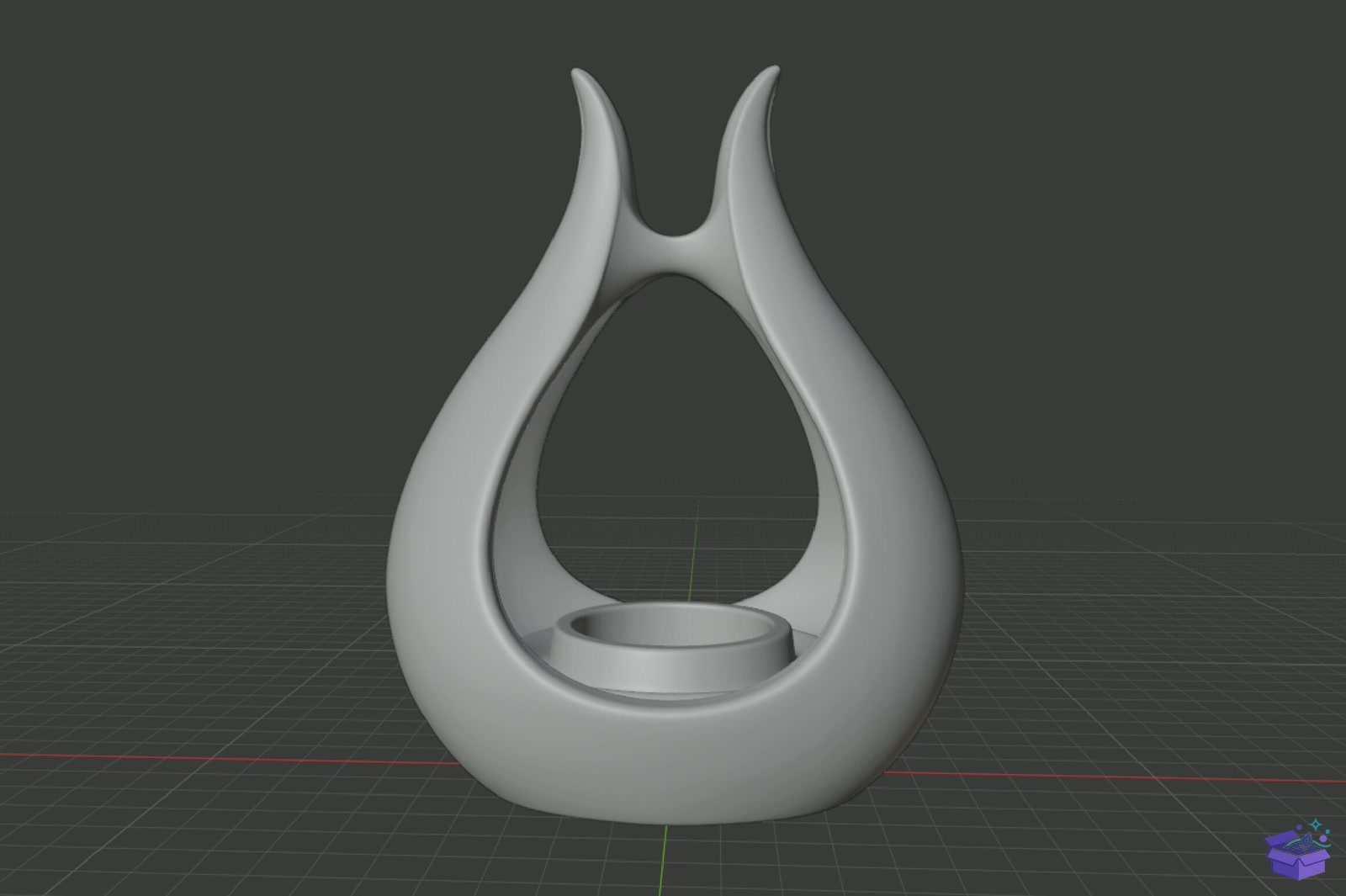 Teardrop Mumluk STL 3D Baskı - 3D Baskı ve Model Dosyası (STL, OBJ, 3MF) - detaylı önizleme 5