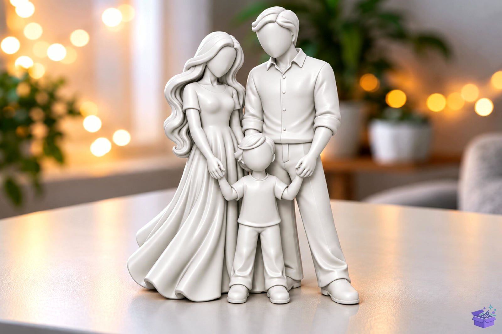 Family Couple Decor STL 3D Baskı - 3D Baskı ve Model Dosyası (STL, OBJ, 3MF)