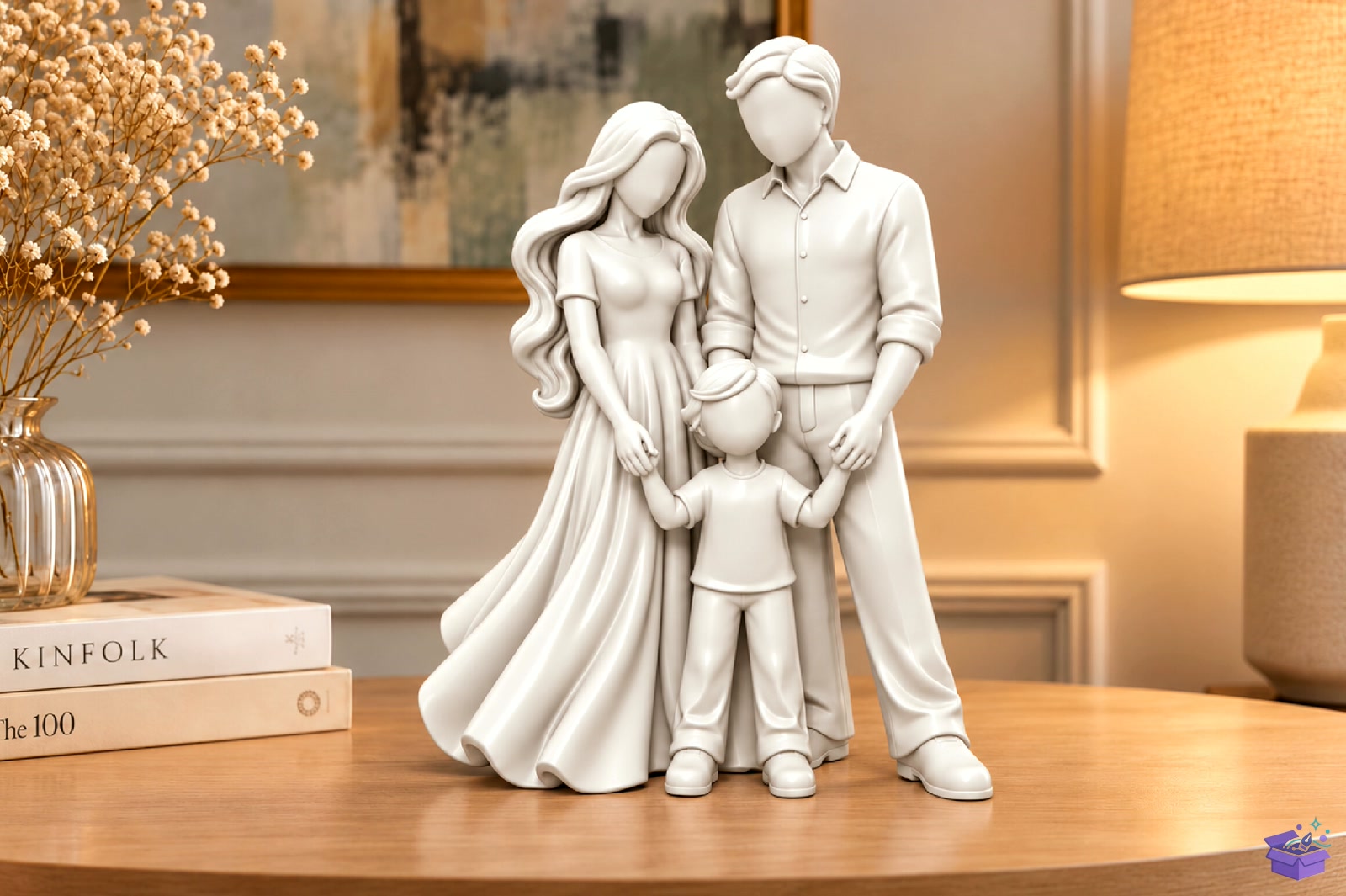 Family Couple Decor STL 3D Baskı - 3D Baskı ve Model Dosyası (STL, OBJ, 3MF) - detaylı önizleme 2