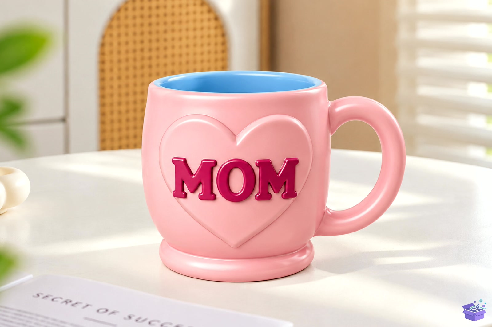 Mom Kalp Temalı Mug STL 3D Baskı - 3D Baskı ve Model Dosyası (STL, OBJ, 3MF) - detaylı önizleme 2