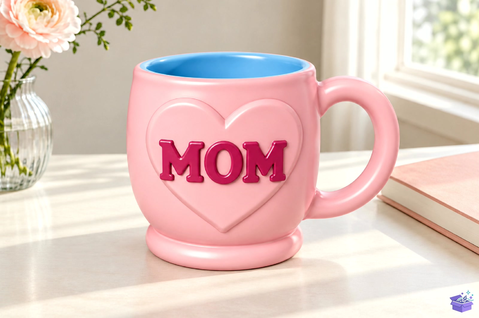 Mom Kalp Temalı Mug STL 3D Baskı - 3D Baskı ve Model Dosyası (STL, OBJ, 3MF) - detaylı önizleme 3