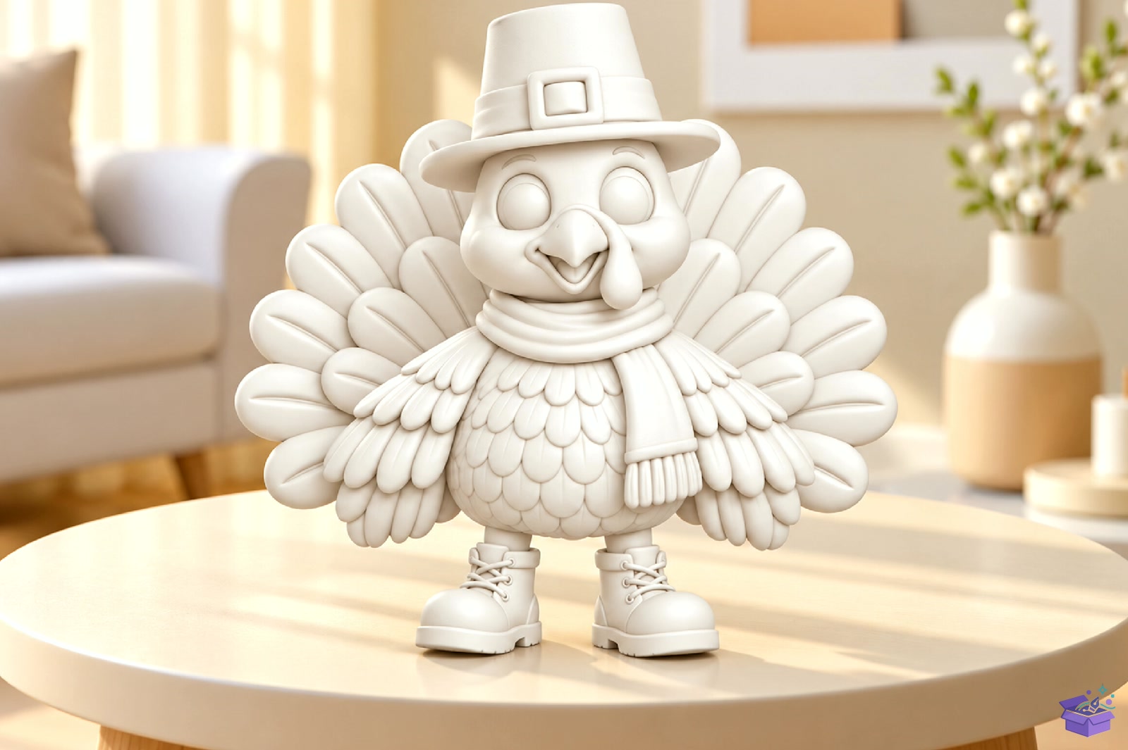 Thanksgiving Turkey STL 3D Baskı - 3D Baskı ve Model Dosyası (STL, OBJ, 3MF)