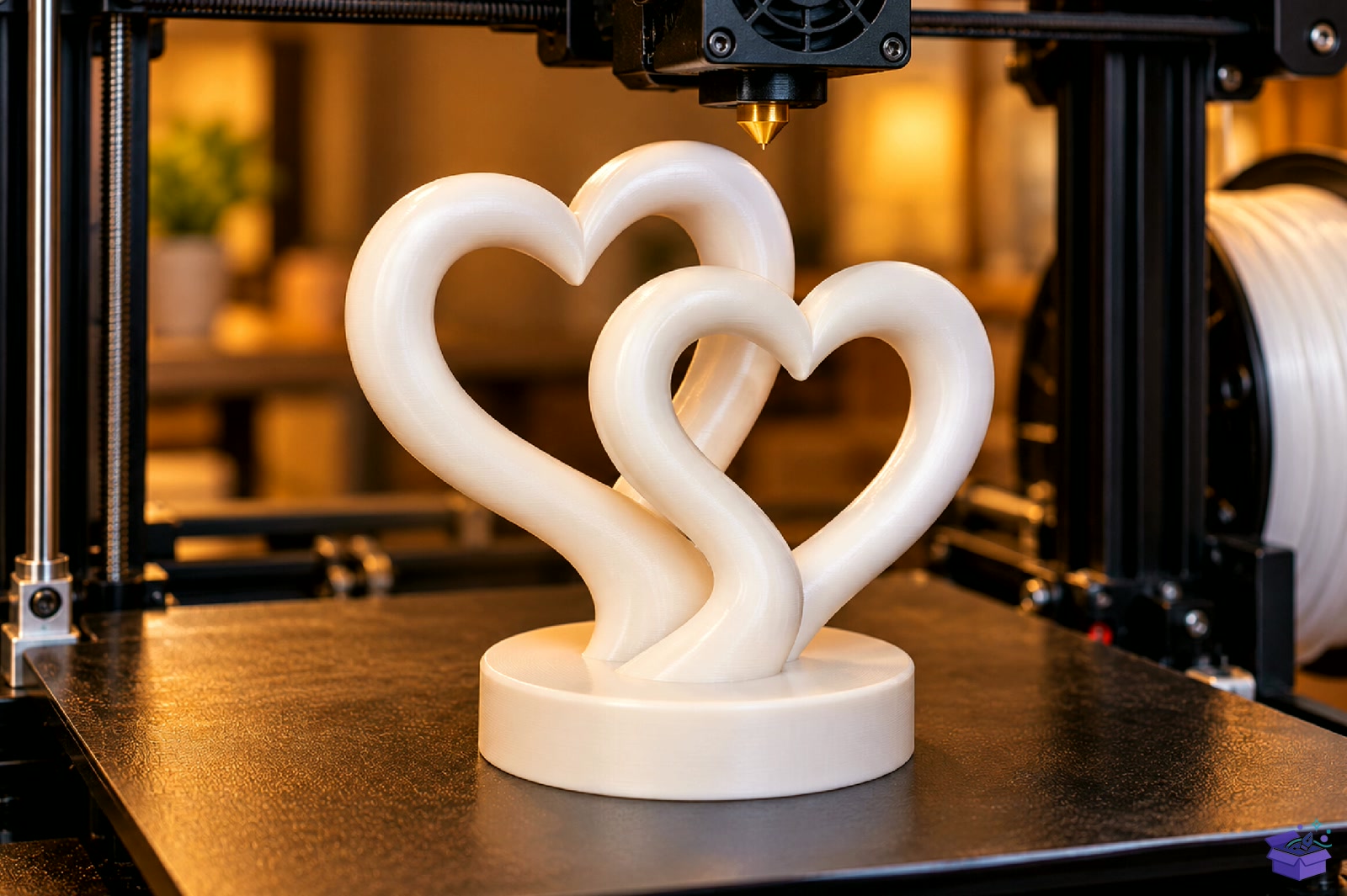 Kalp Temalı Decor STL 3D Baskı - 3D Baskı ve Model Dosyası (STL, OBJ, 3MF) - detaylı önizleme 4