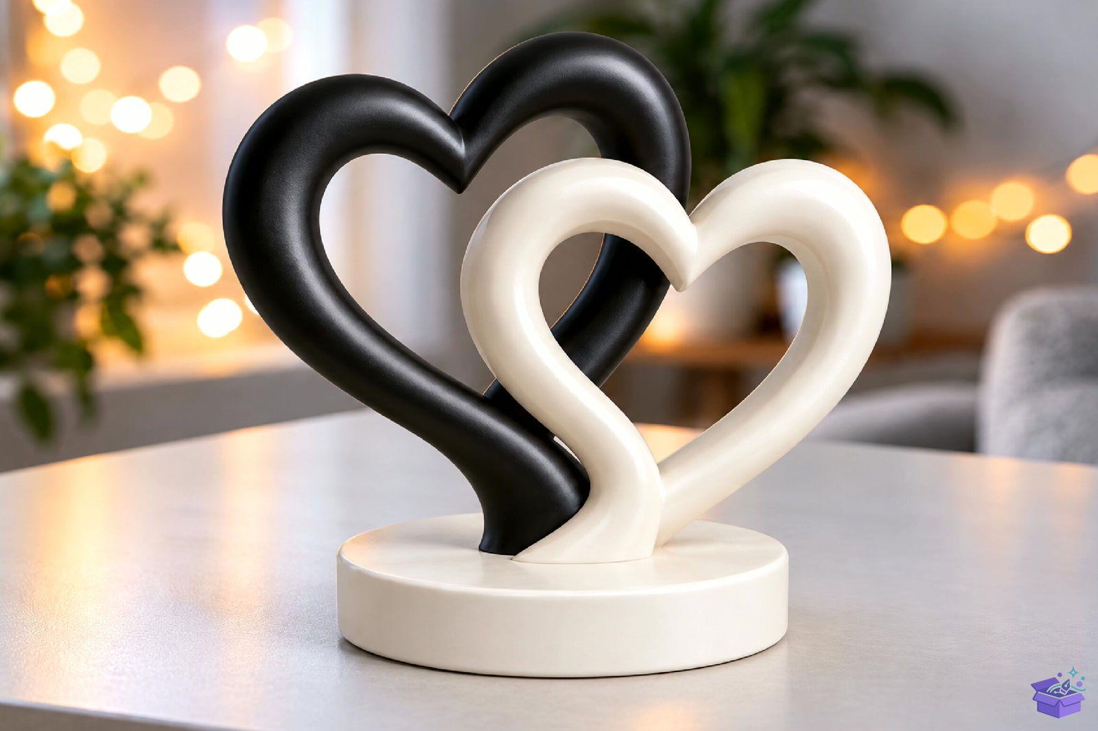 Kalp Temalı Decor STL 3D Baskı - 3D Baskı ve Model Dosyası (STL, OBJ, 3MF) - detaylı önizleme 6