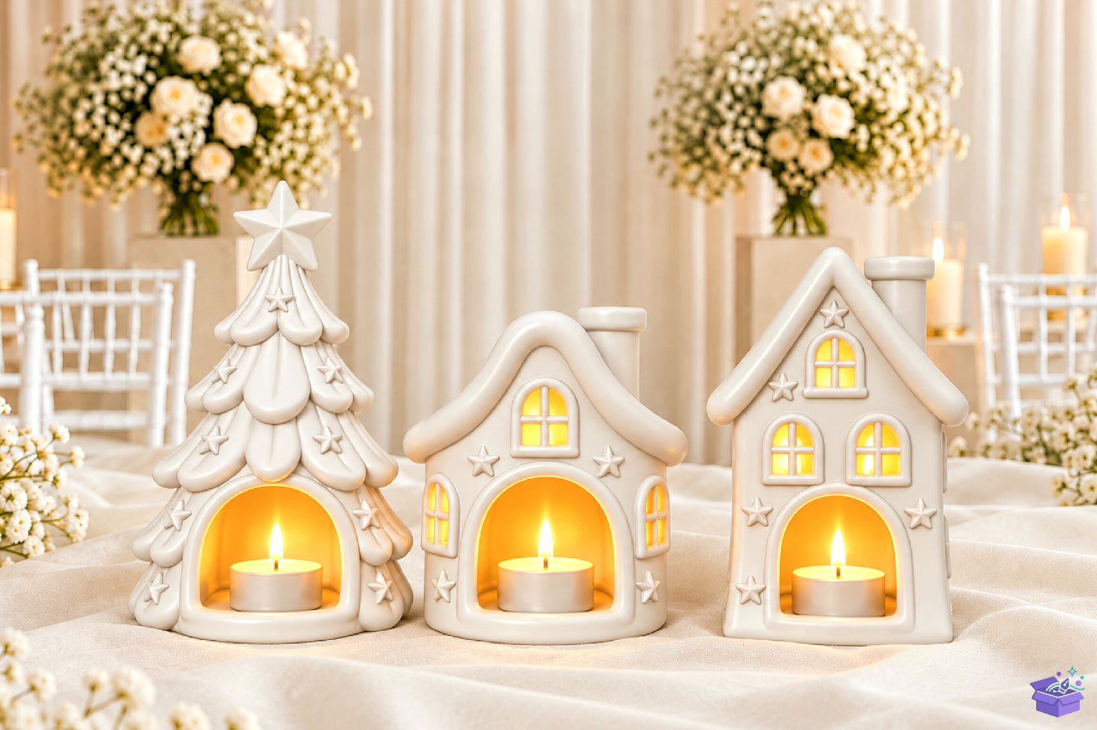 Yılbaşı Village Decor STL 3D Baskı - 3D Baskı ve Model Dosyası (STL, OBJ, 3MF) - detaylı önizleme 2