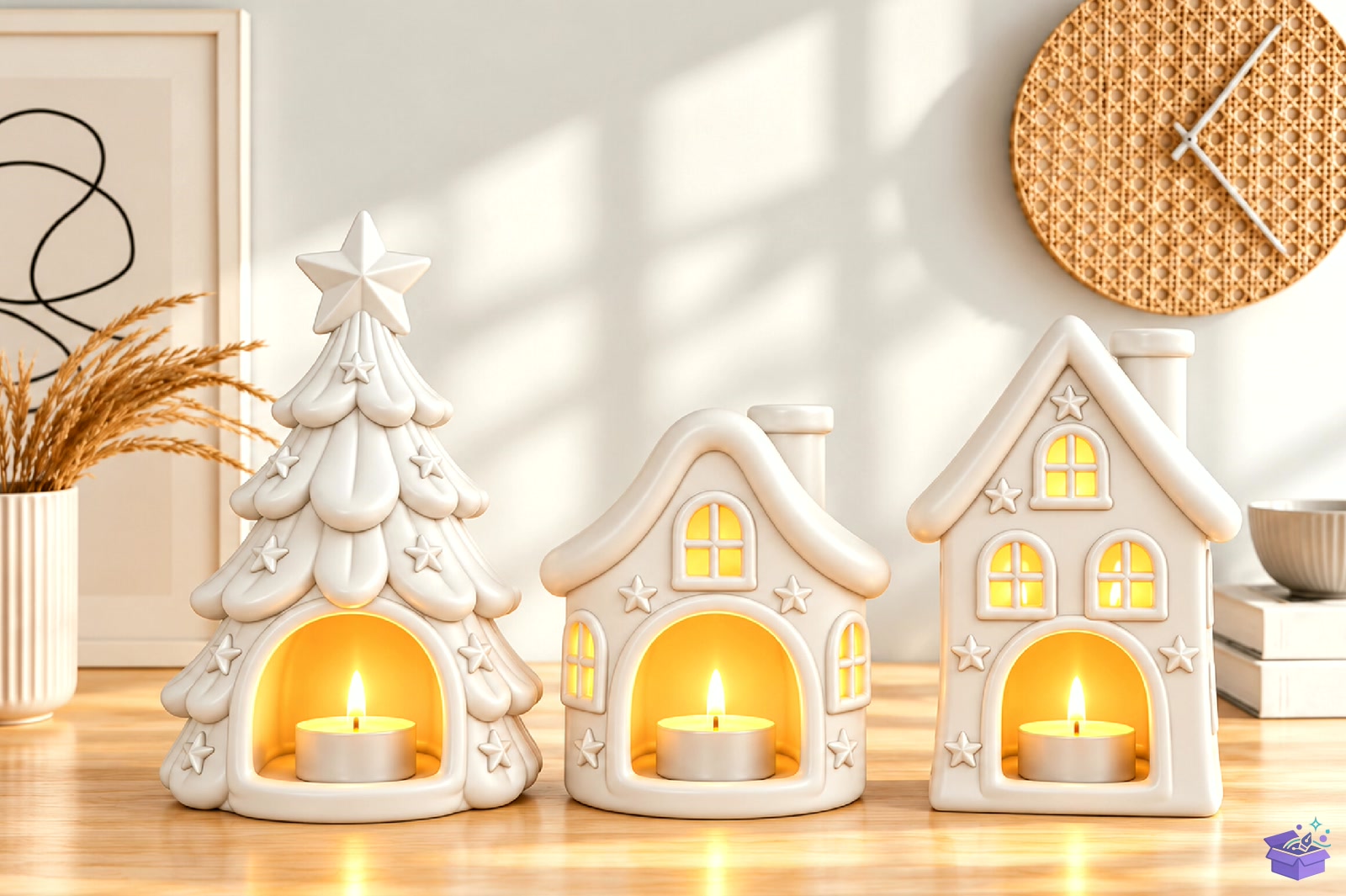 Yılbaşı Village Decor STL 3D Baskı - 3D Baskı ve Model Dosyası (STL, OBJ, 3MF) - detaylı önizleme 4