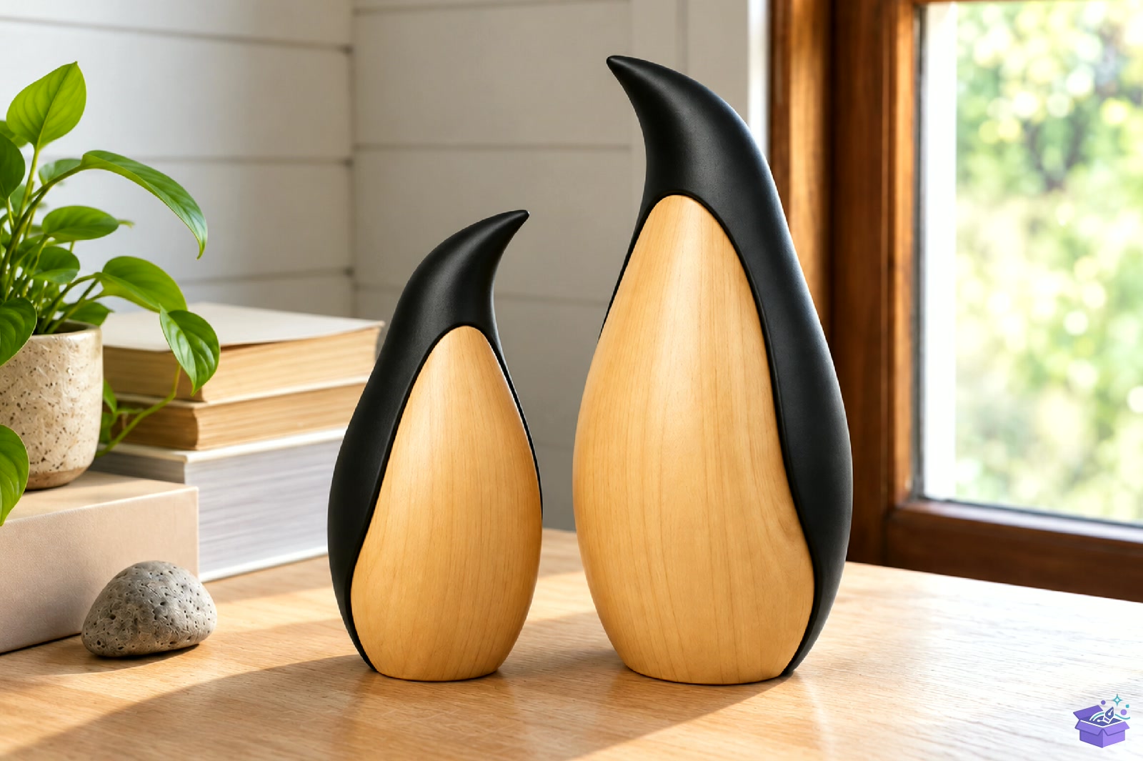 Minimalist Penguin 3D Baskı STL - 3D Baskı ve Model Dosyası (STL, OBJ, 3MF) - detaylı önizleme 4