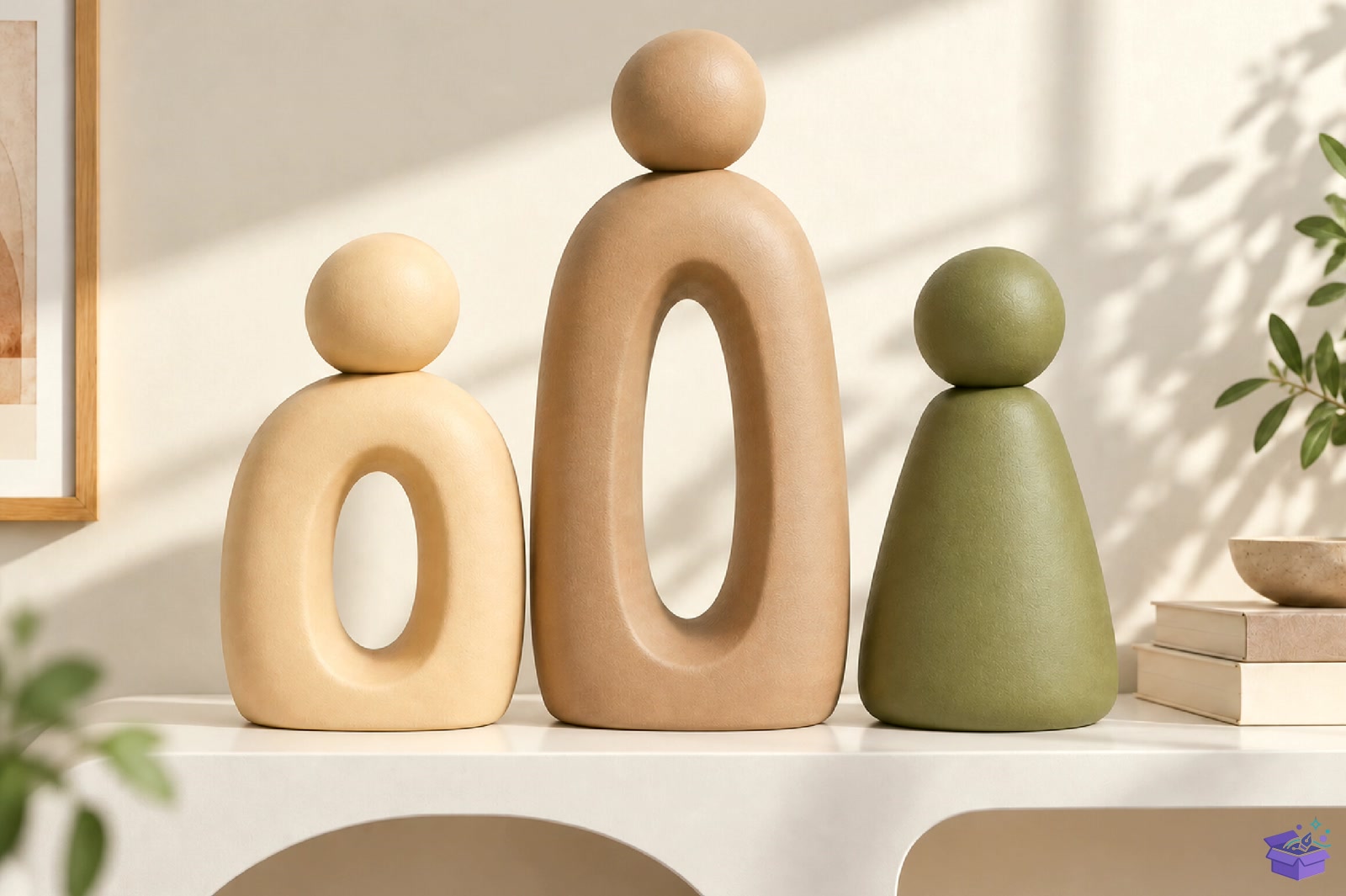 Minimalist Arch Sculpture 3D Baskı STL - 3D Baskı ve Model Dosyası (STL, OBJ, 3MF) - detaylı önizleme 4