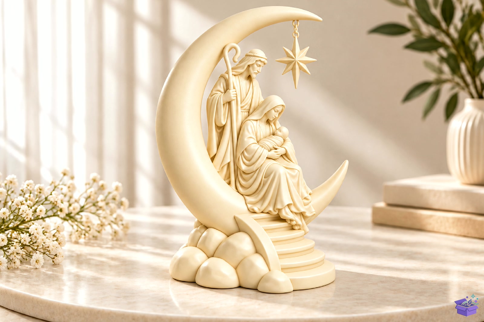 Yılbaşı Holy Family 3D Baskı STL - 3D Baskı ve Model Dosyası (STL, OBJ, 3MF) - detaylı önizleme 3