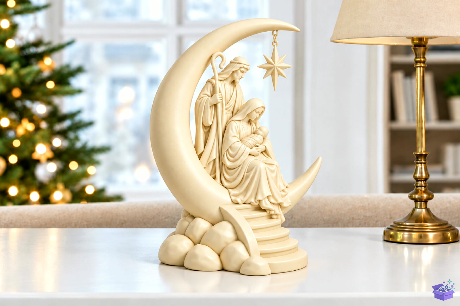 Yılbaşı Holy Family 3D Baskı STL - 3D Baskı ve Model Dosyası (STL, OBJ, 3MF) - detaylı önizleme 4