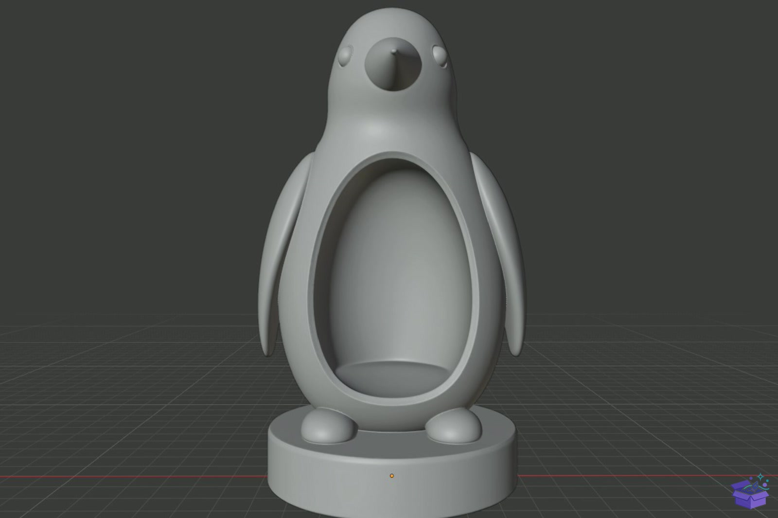 Penguin Mumluk 3D Baskı STL - 3D Baskı ve Model Dosyası (STL, OBJ, 3MF) - detaylı önizleme 6