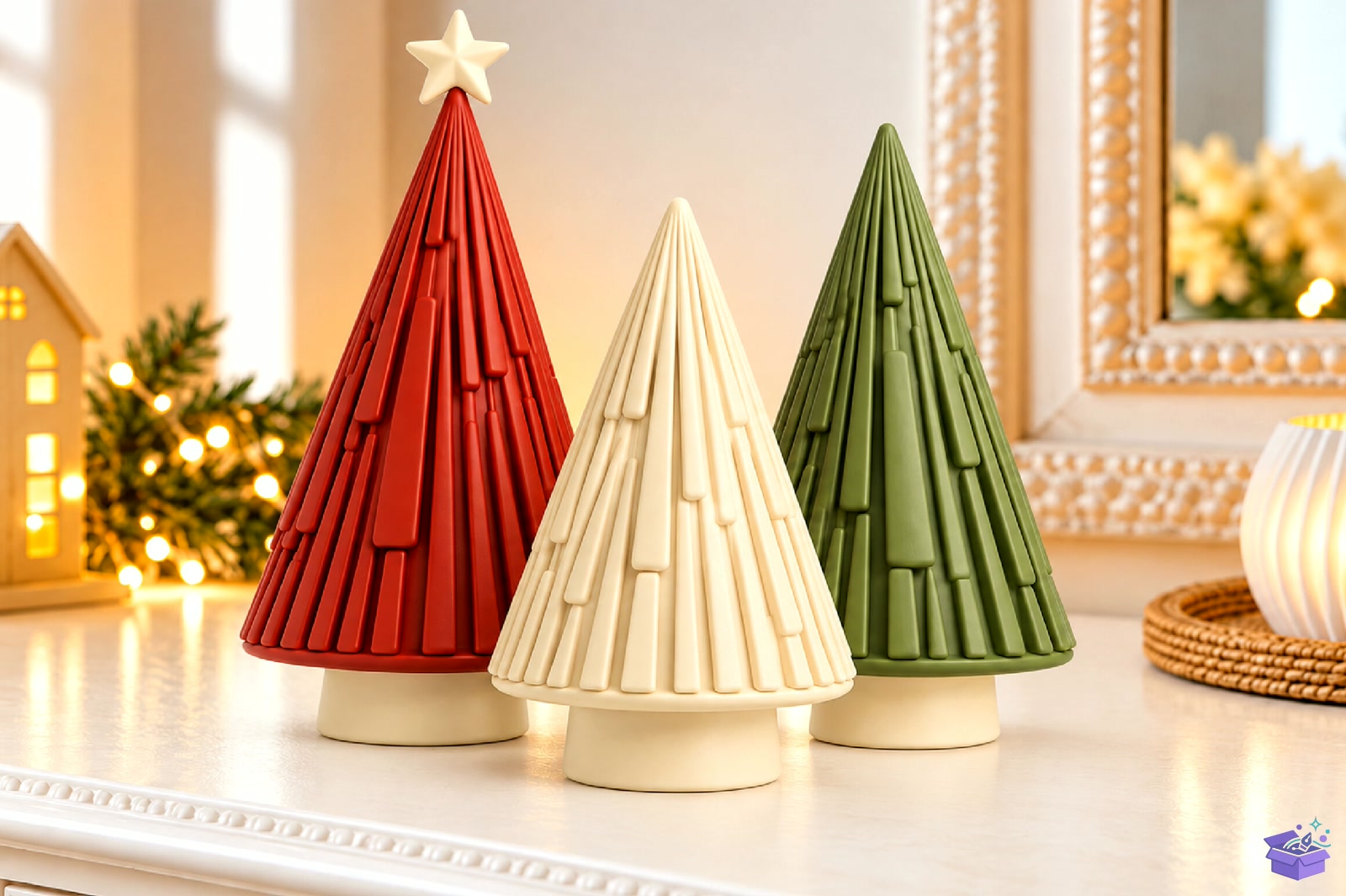 Yılbaşı Ağacı 3D Baskı STL - 3D Baskı ve Model Dosyası (STL, OBJ, 3MF)