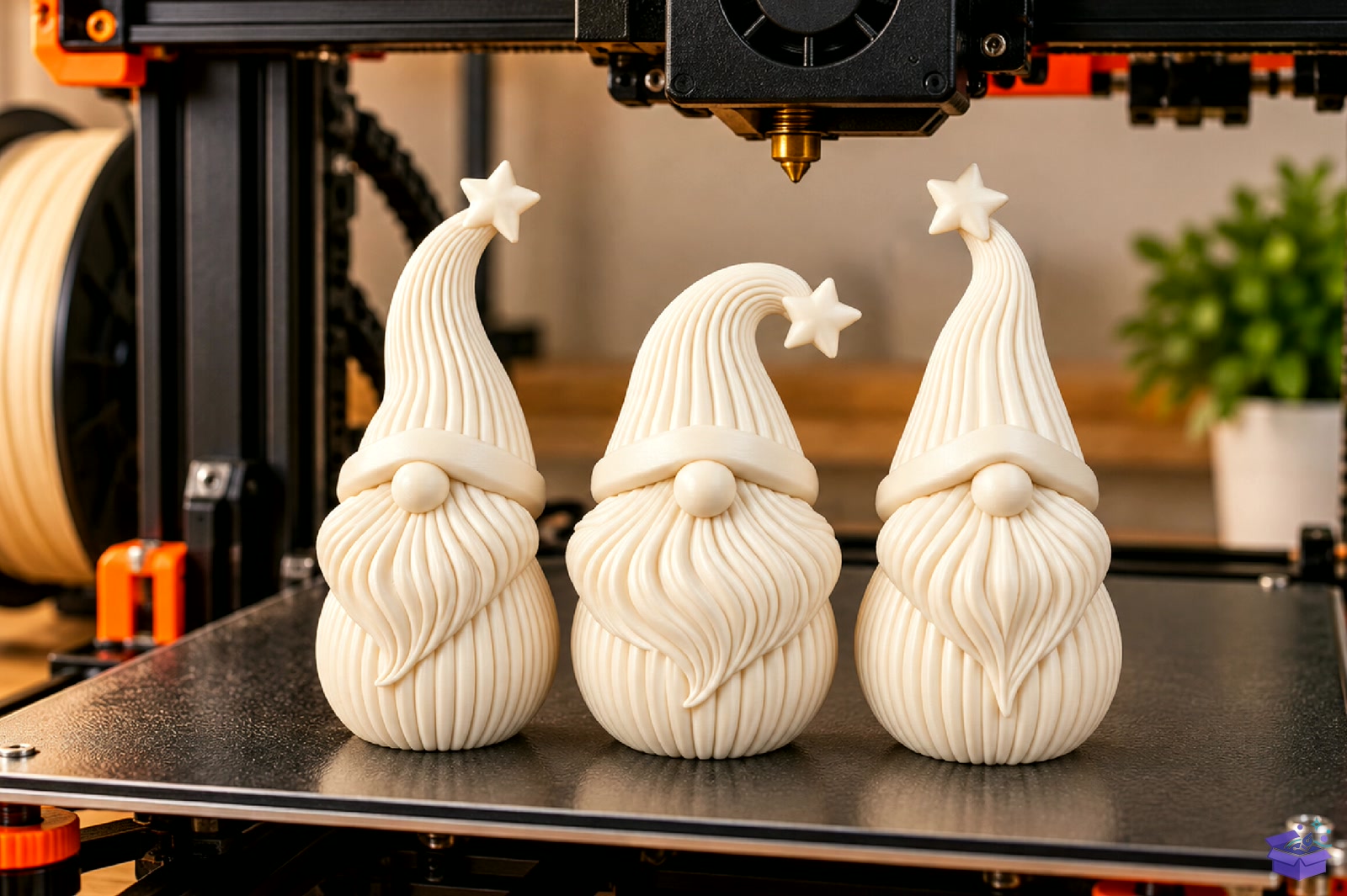 Yılbaşı Gnome Trio 3D Baskı STL - 3D Baskı ve Model Dosyası (STL, OBJ, 3MF) - detaylı önizleme 5