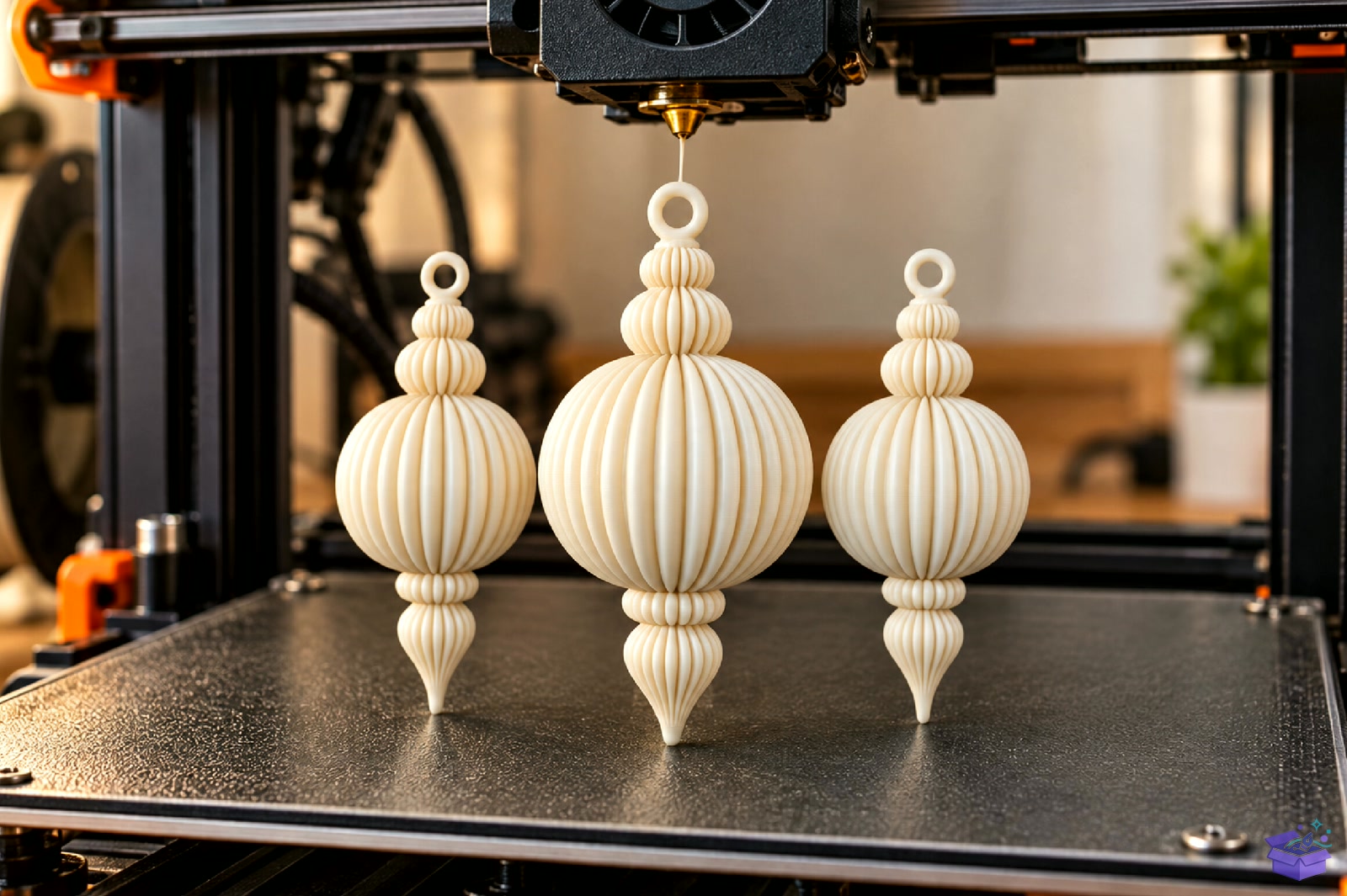 Yılbaşı Ağaç Süsü STL 3D Baskı - 3D Baskı ve Model Dosyası (STL, OBJ, 3MF) - detaylı önizleme 5