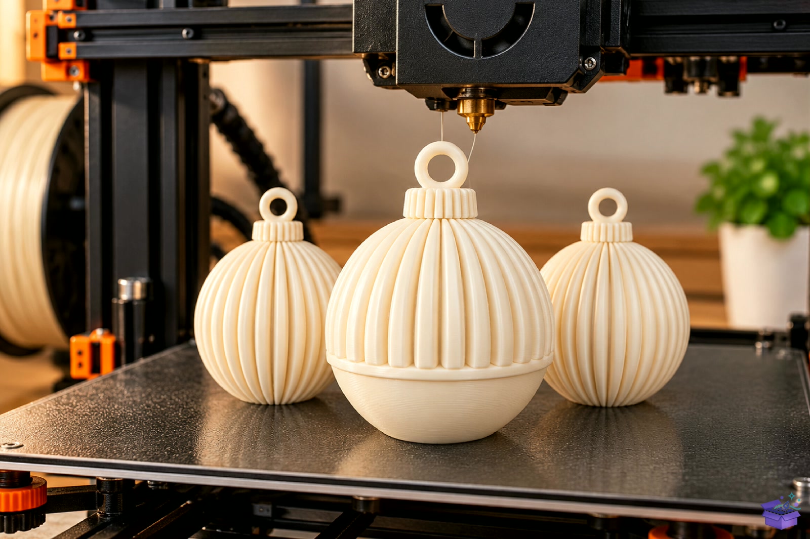 Yılbaşı Ağaç Süsü STL 3D Baskı - 3D Baskı ve Model Dosyası (STL, OBJ, 3MF) - detaylı önizleme 3