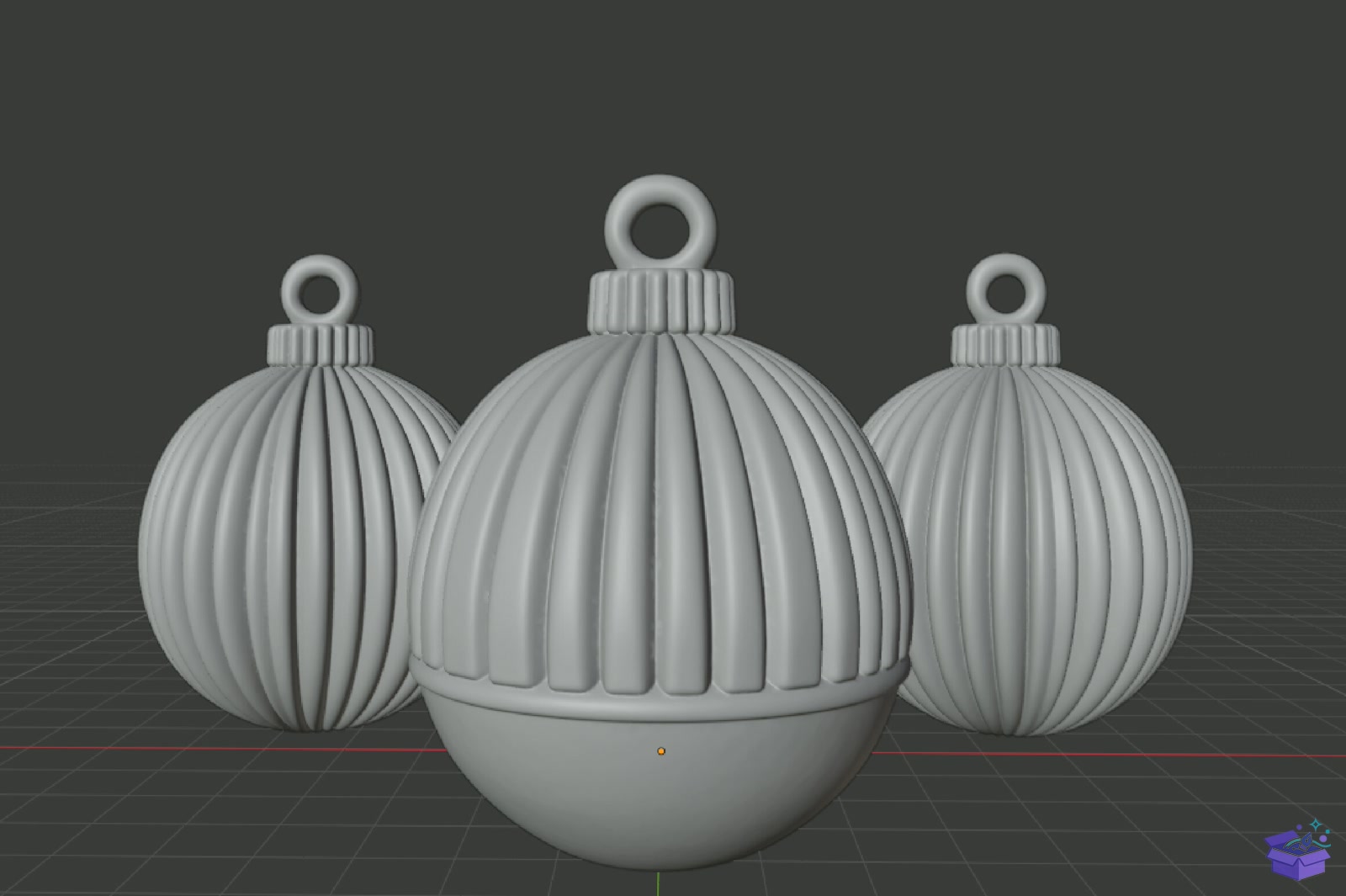 Yılbaşı Ağaç Süsü STL 3D Baskı - 3D Baskı ve Model Dosyası (STL, OBJ, 3MF) - detaylı önizleme 4