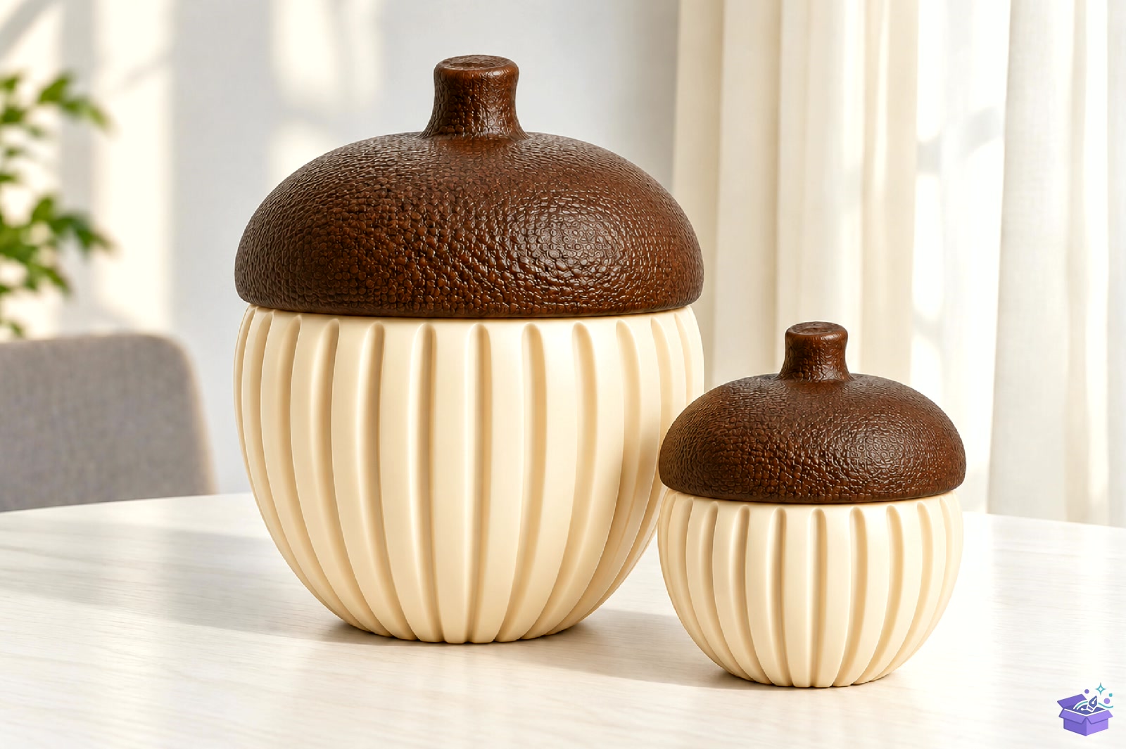Acorn Container 3D Baskı STL - 3D Baskı ve Model Dosyası (STL, OBJ, 3MF)