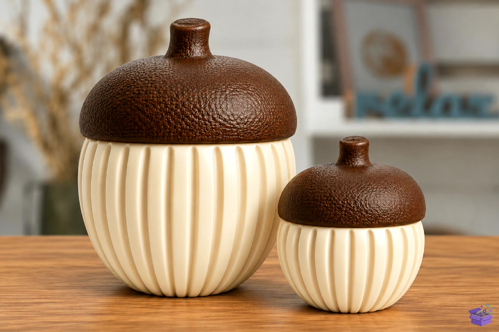 Acorn Container 3D Baskı STL - 3D Baskı ve Model Dosyası (STL, OBJ, 3MF) - detaylı önizleme 3