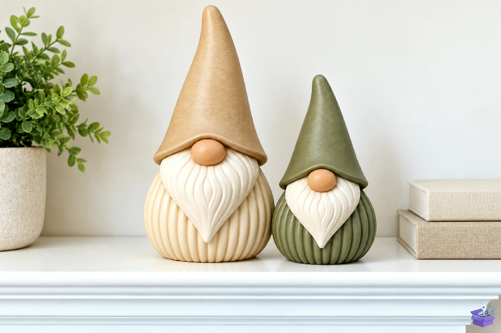 Yılbaşı Gnome Decoration STL 3D Baskı - 3D Baskı ve Model Dosyası (STL, OBJ, 3MF) - detaylı önizleme 2