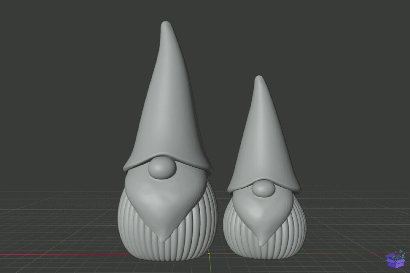 Yılbaşı Gnome Decoration STL 3D Baskı - 3D Baskı ve Model Dosyası (STL, OBJ, 3MF) - detaylı önizleme 6
