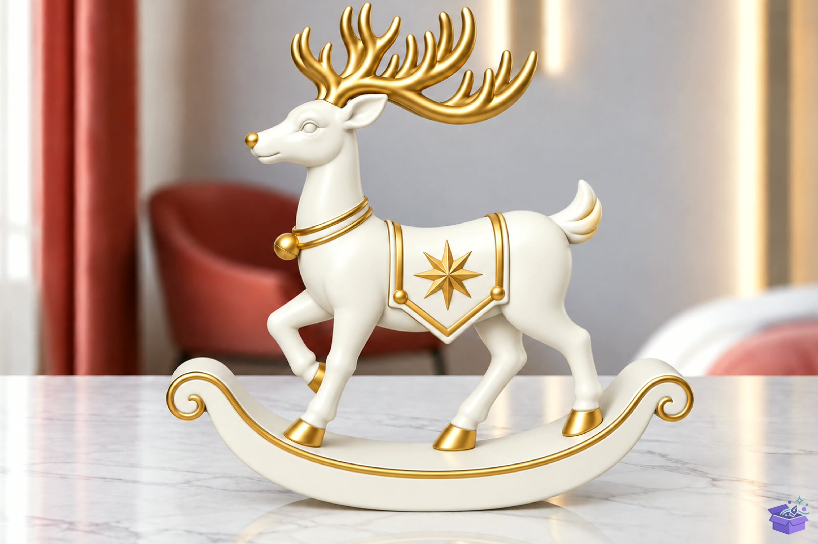 Yılbaşı Ren Geyiği 3D Baskı STL File - 3D Baskı ve Model Dosyası (STL, OBJ, 3MF) - detaylı önizleme 2