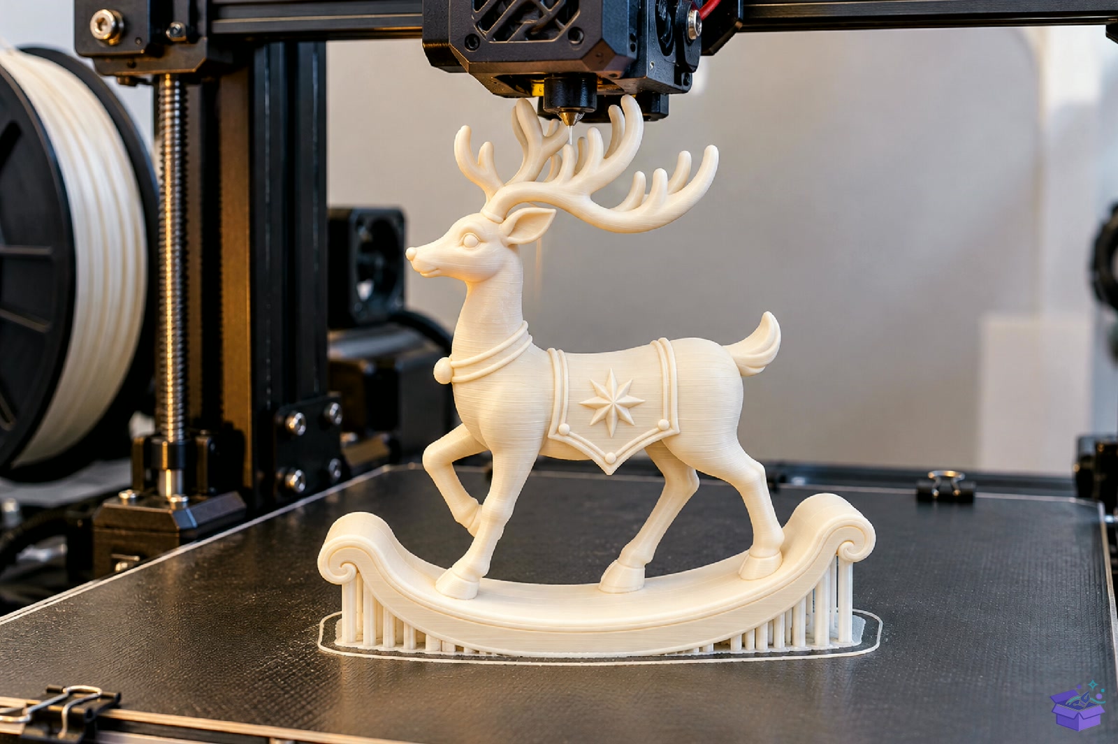 Yılbaşı Ren Geyiği 3D Baskı STL File - 3D Baskı ve Model Dosyası (STL, OBJ, 3MF) - detaylı önizleme 5
