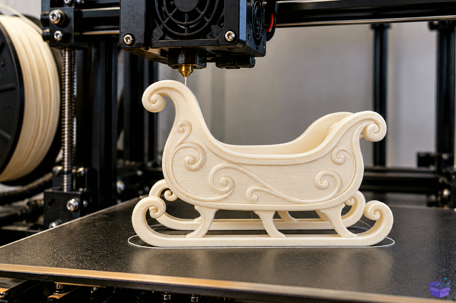 Yılbaşı Sleigh 3D Baskı STL File - 3D Baskı ve Model Dosyası (STL, OBJ, 3MF) - detaylı önizleme 5