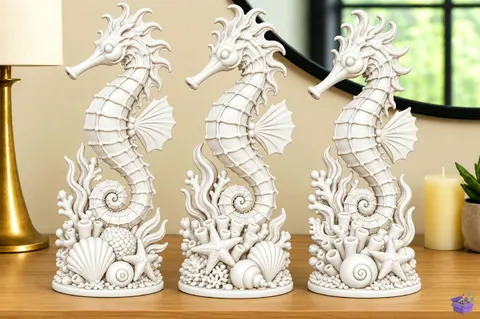 Seahorse Coral Decor 3D Baskı STL File - 3D Baskı ve Model Dosyası (STL, OBJ, 3MF) - 3D Baskı  İndir (STL, OBJ, 3MF)