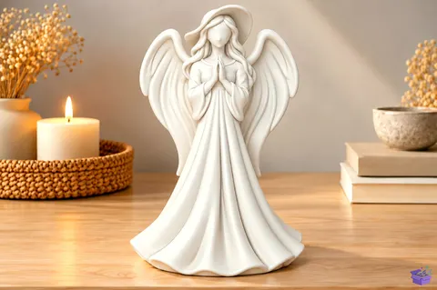 Yılbaşı Angel Figurine 3D Baskı STL - 3D Baskı ve Model Dosyası (STL, OBJ, 3MF) - 3D Baskı  İndir (STL, OBJ, 3MF)
