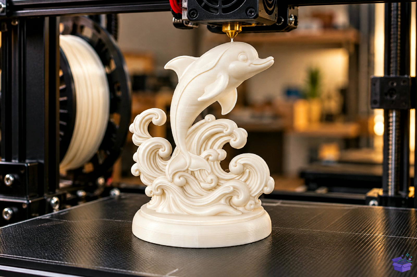 Dolphin Ocean Waves STL 3D Baskı - 3D Baskı ve Model Dosyası (STL, OBJ, 3MF) - detaylı önizleme 5