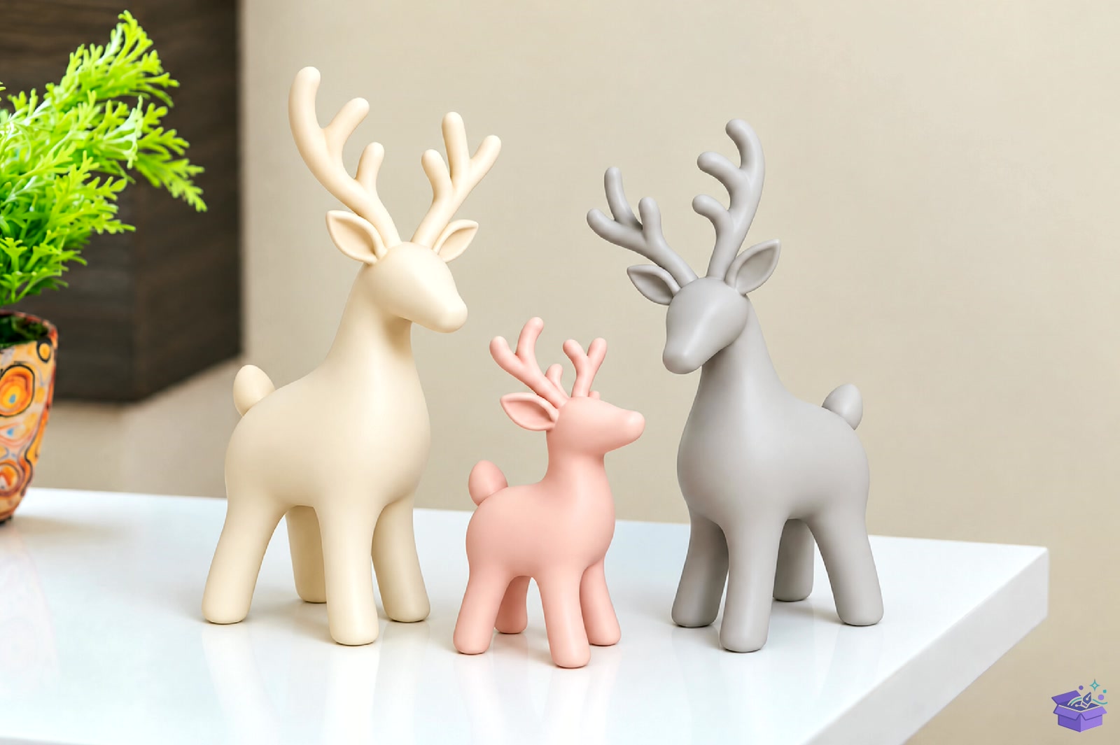 Yılbaşı Geyik 3D Baskı STL File - 3D Baskı ve Model Dosyası (STL, OBJ, 3MF) - detaylı önizleme 2