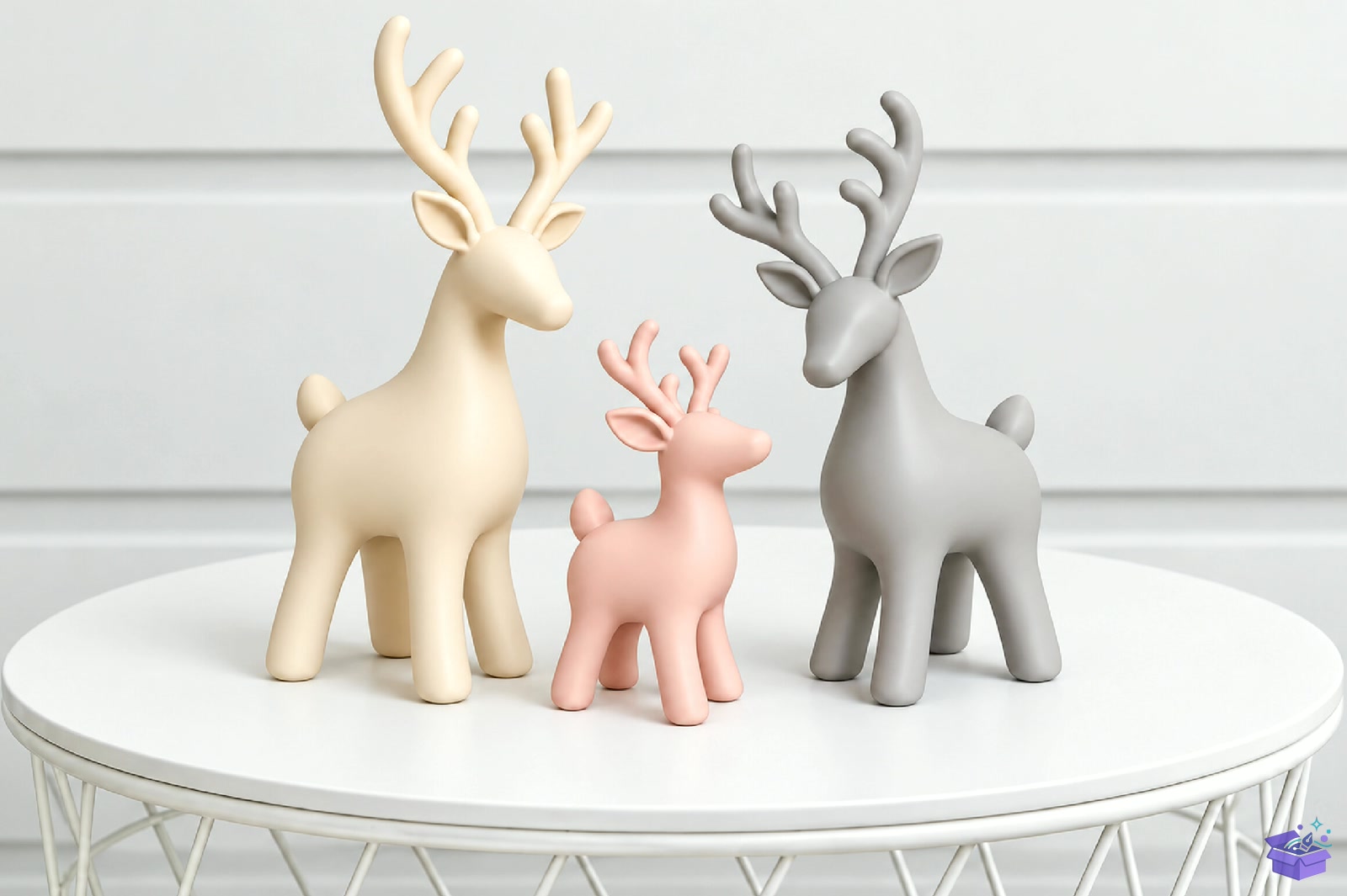 Yılbaşı Geyik 3D Baskı STL File - 3D Baskı ve Model Dosyası (STL, OBJ, 3MF) - detaylı önizleme 3