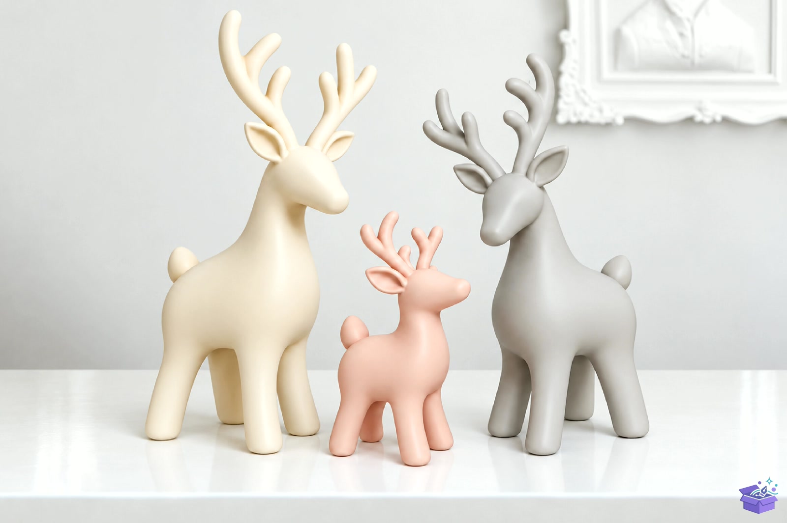 Yılbaşı Geyik 3D Baskı STL File - 3D Baskı ve Model Dosyası (STL, OBJ, 3MF) - detaylı önizleme 4
