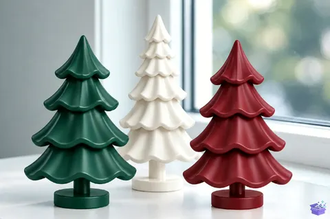 Yılbaşı Ağacı Candle 3D Baskı STL File - 3D Baskı ve Model Dosyası (STL, OBJ, 3MF) - 3D Baskı  İndir (STL, OBJ, 3MF)