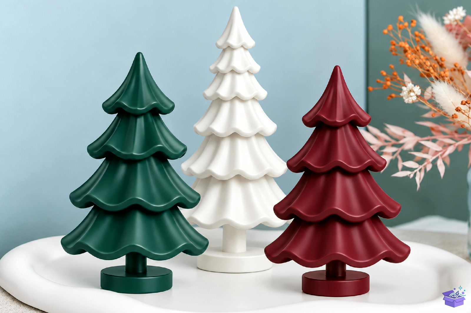 Yılbaşı Ağacı Candle 3D Baskı STL File - 3D Baskı ve Model Dosyası (STL, OBJ, 3MF) - detaylı önizleme 2