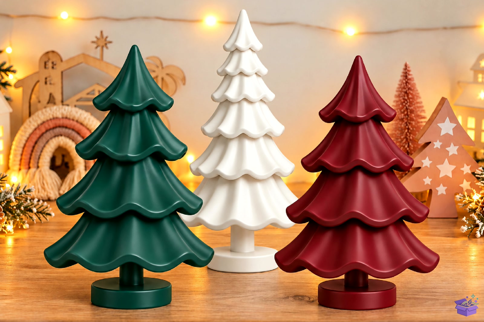 Yılbaşı Ağacı Candle 3D Baskı STL File - 3D Baskı ve Model Dosyası (STL, OBJ, 3MF) - detaylı önizleme 4