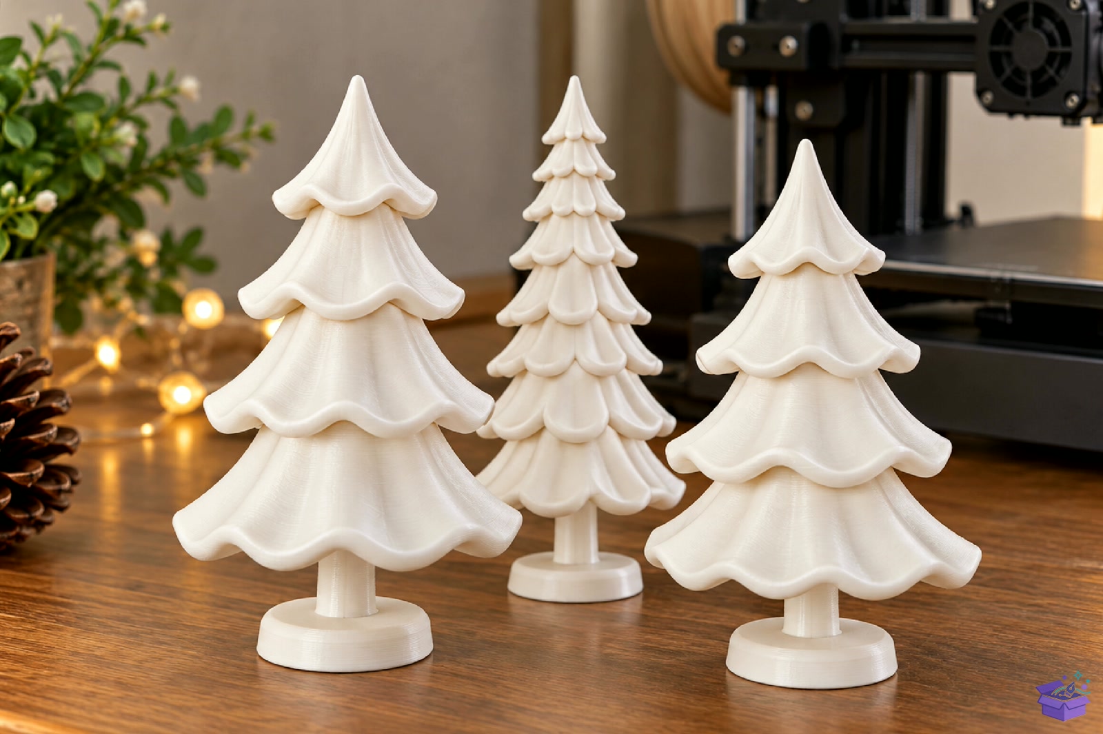 Yılbaşı Ağacı Candle 3D Baskı STL File - 3D Baskı ve Model Dosyası (STL, OBJ, 3MF) - detaylı önizleme 5