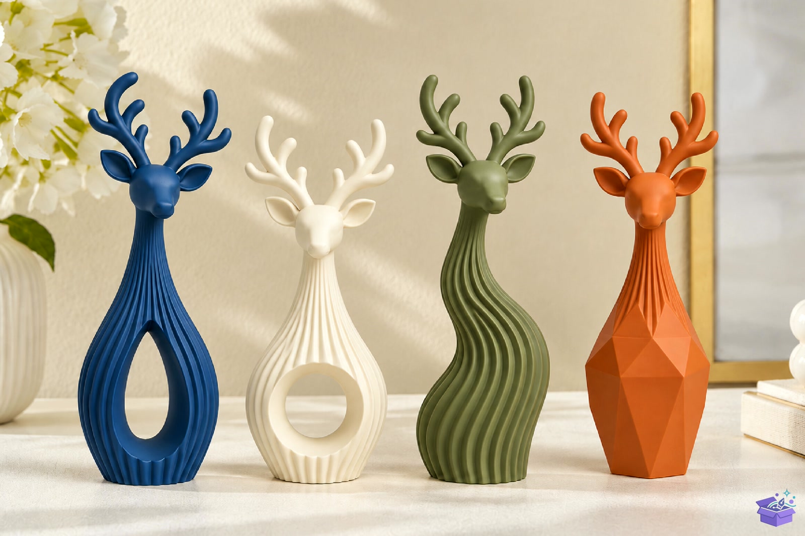 3D Printer Modern Geyik STL File - 3D Baskı ve Model Dosyası (STL, OBJ, 3MF) - detaylı önizleme 2