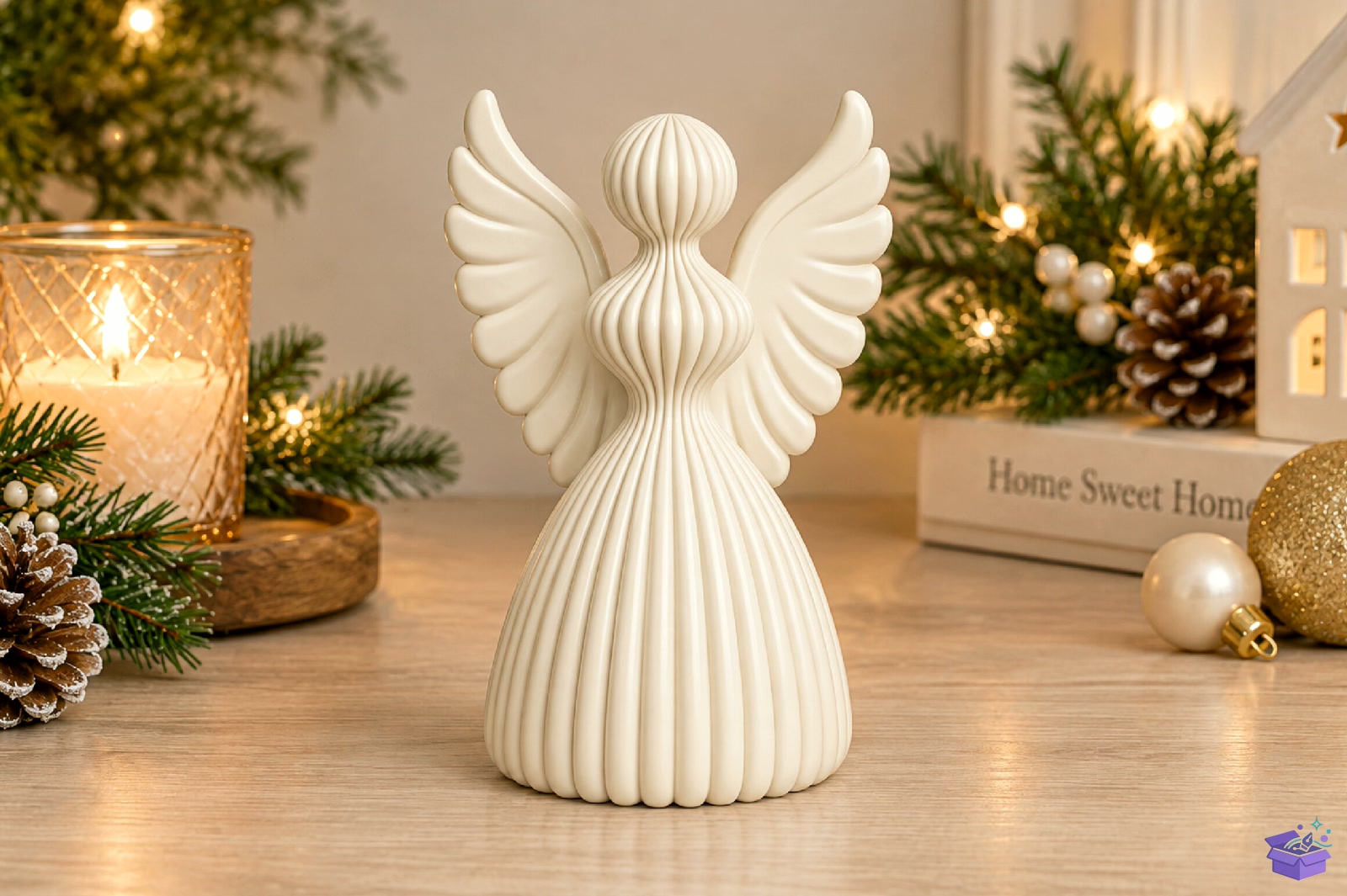 Angel Figurine STL 3D Baskı - 3D Baskı ve Model Dosyası (STL, OBJ, 3MF) - detaylı önizleme 3