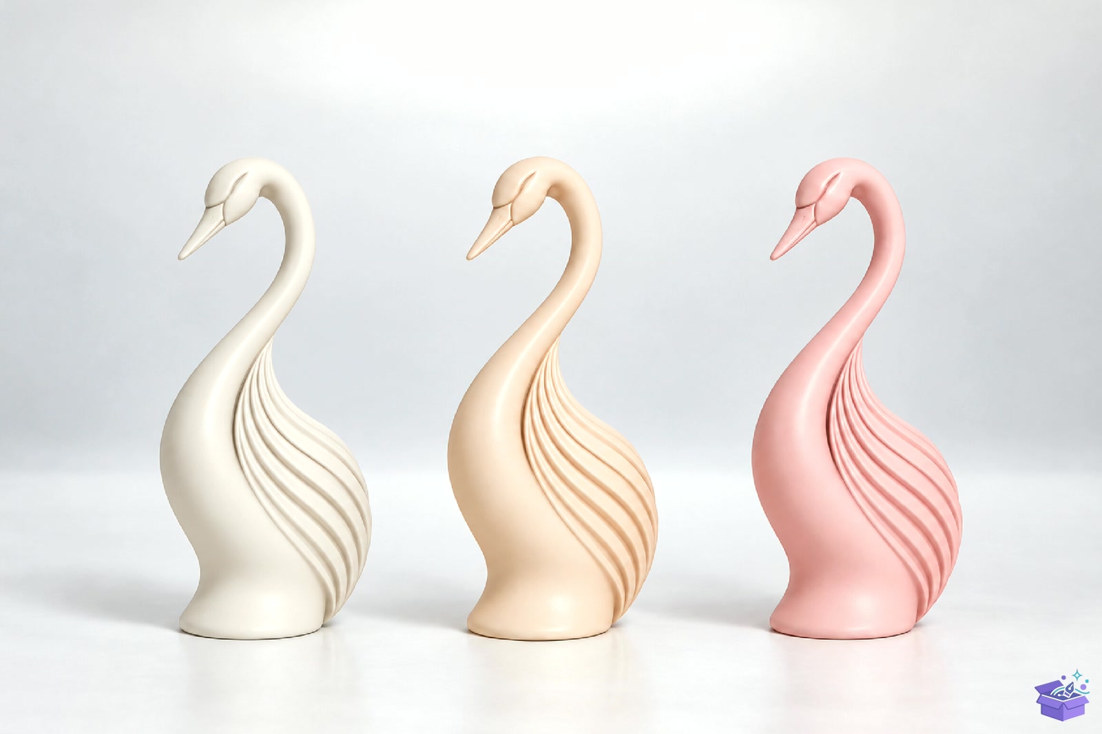 Elegant Swan Figurine STL 3D Baskı - 3D Baskı ve Model Dosyası (STL, OBJ, 3MF) - detaylı önizleme 3