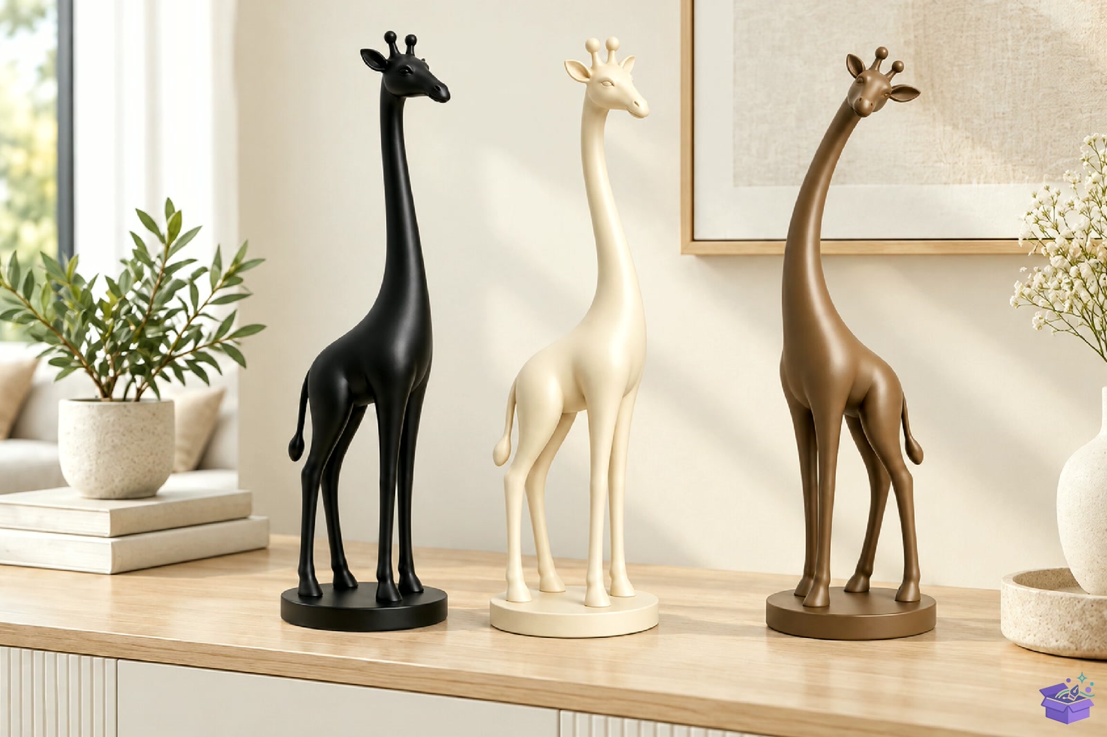 Giraffe Figurine STL 3D Baskı - 3D Baskı ve Model Dosyası (STL, OBJ, 3MF) - detaylı önizleme 2