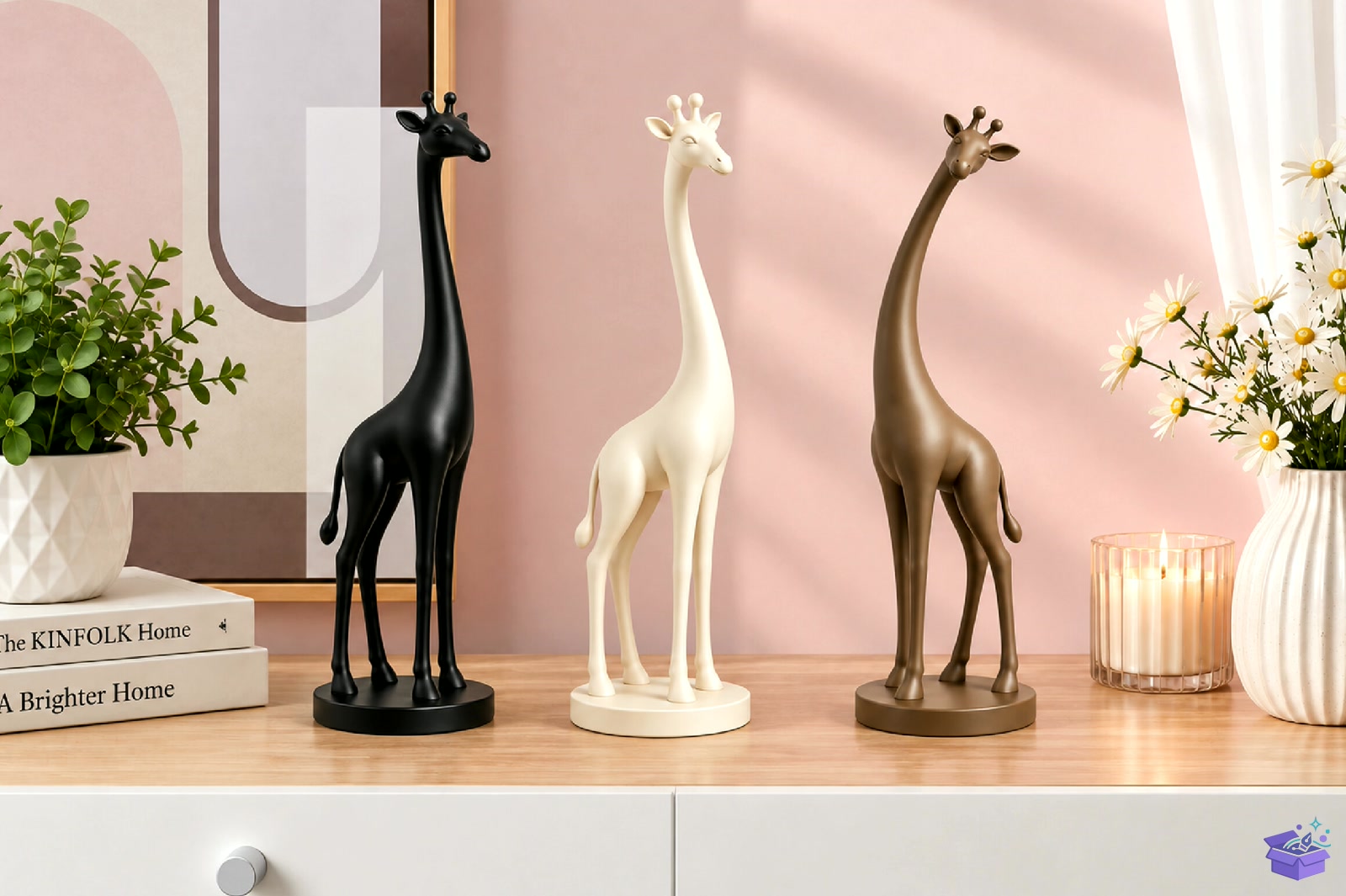 Giraffe Figurine STL 3D Baskı - 3D Baskı ve Model Dosyası (STL, OBJ, 3MF) - detaylı önizleme 3