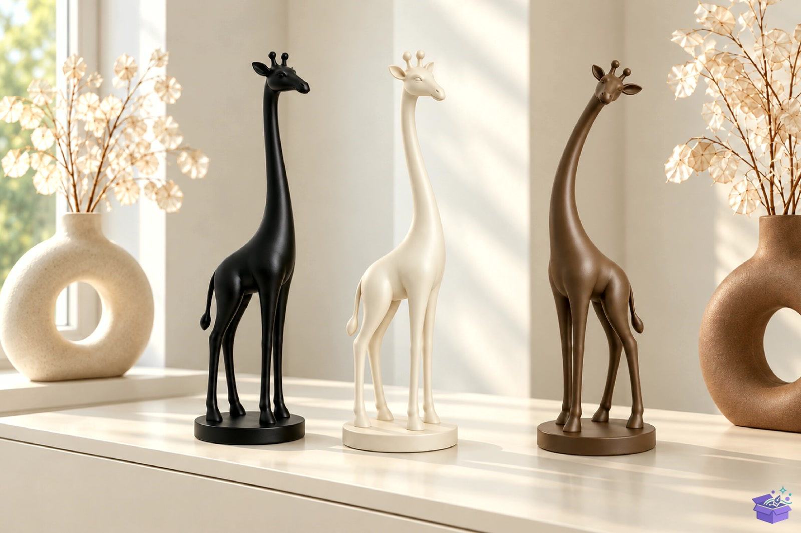 Giraffe Figurine STL 3D Baskı - 3D Baskı ve Model Dosyası (STL, OBJ, 3MF) - detaylı önizleme 4